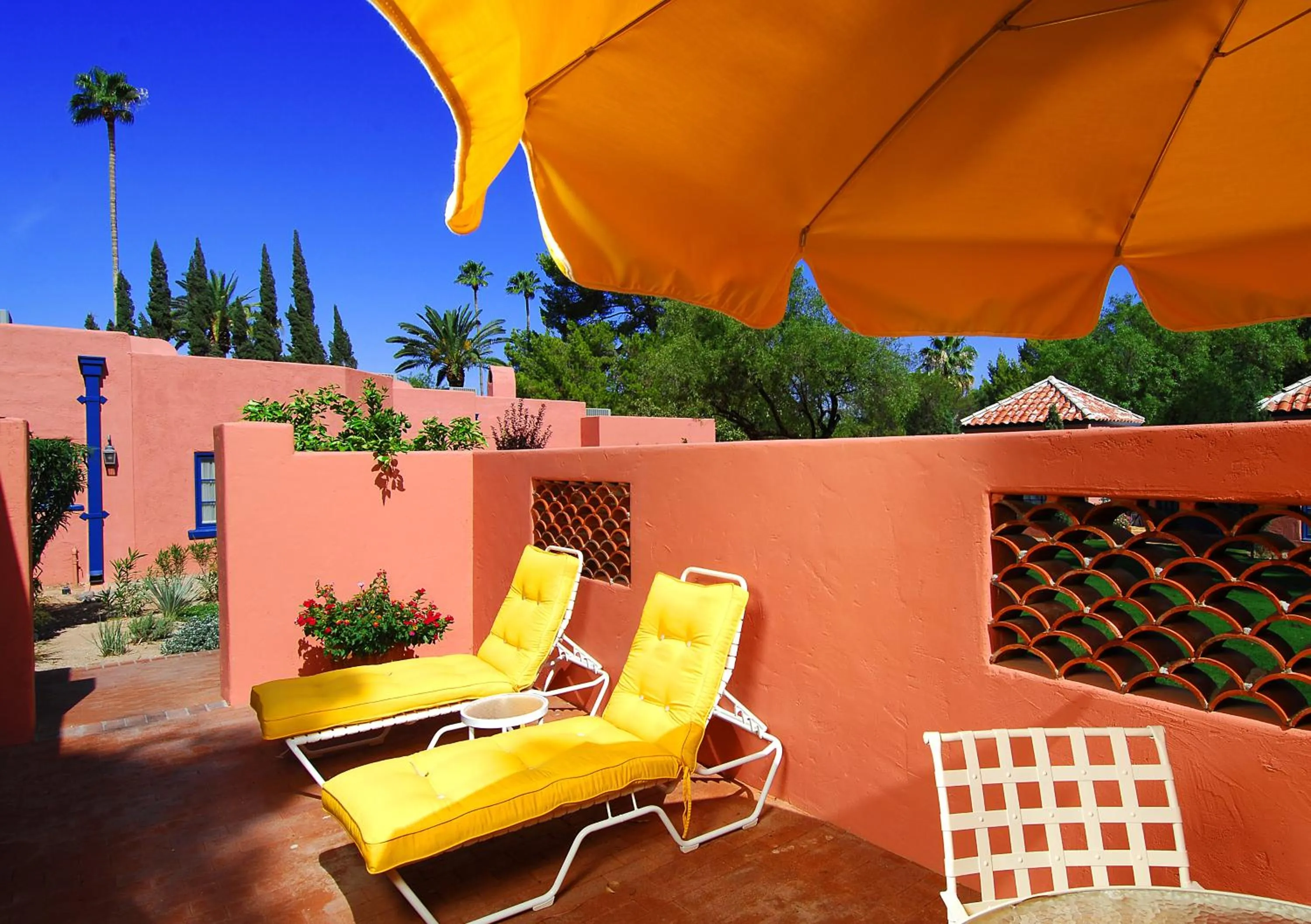 Balcony/Terrace in Arizona Inn