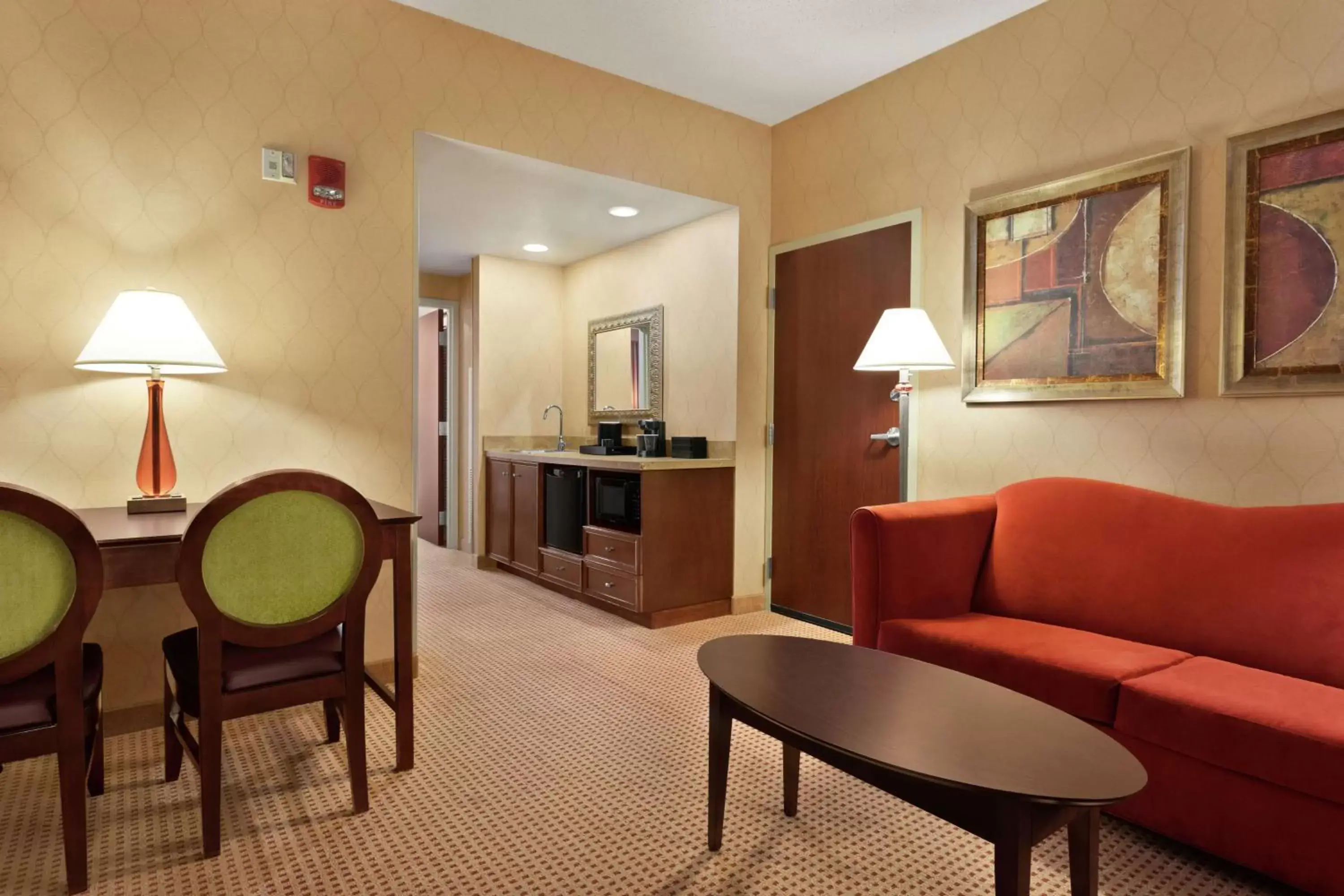 Double Suite with Two Double Beds - Hearing Access/Non-Smoking in Embassy Suites Huntsville Double Suite with Two Double Beds - Hearing Access/Non-Smoking in Embassy Suites Huntsville