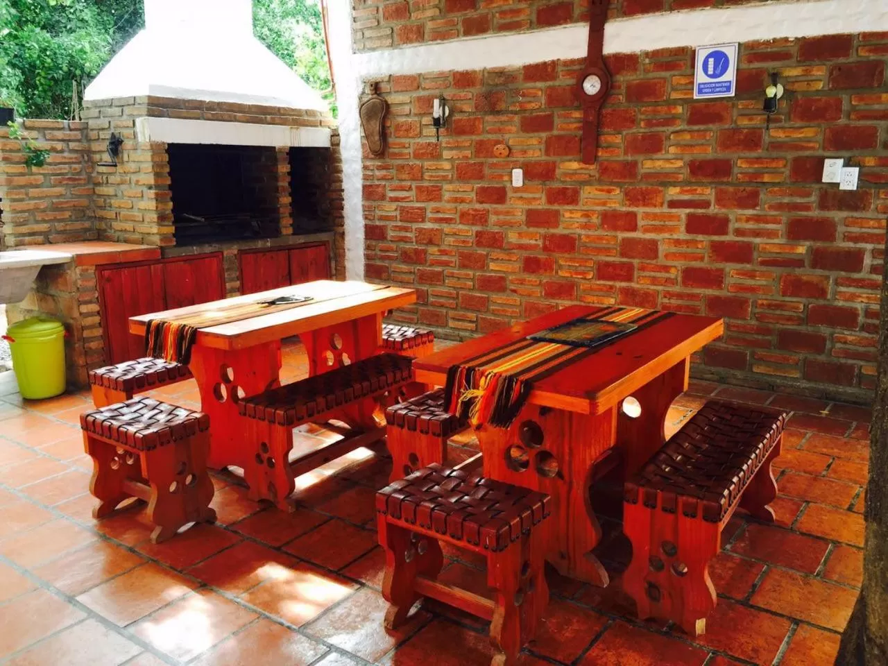 BBQ facilities in Hostal Andino - Adults Only