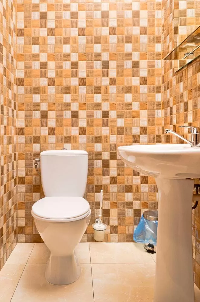 Toilet in Hotel 8th Mile