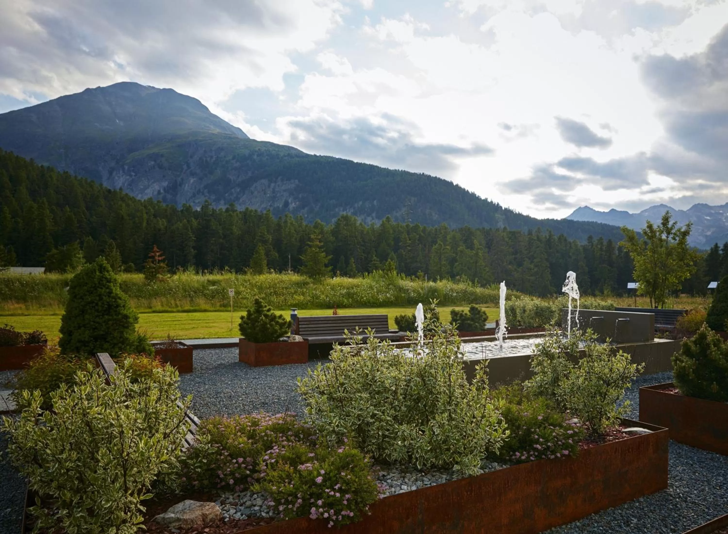 Natural landscape in Hotel Steinbock Pontresina