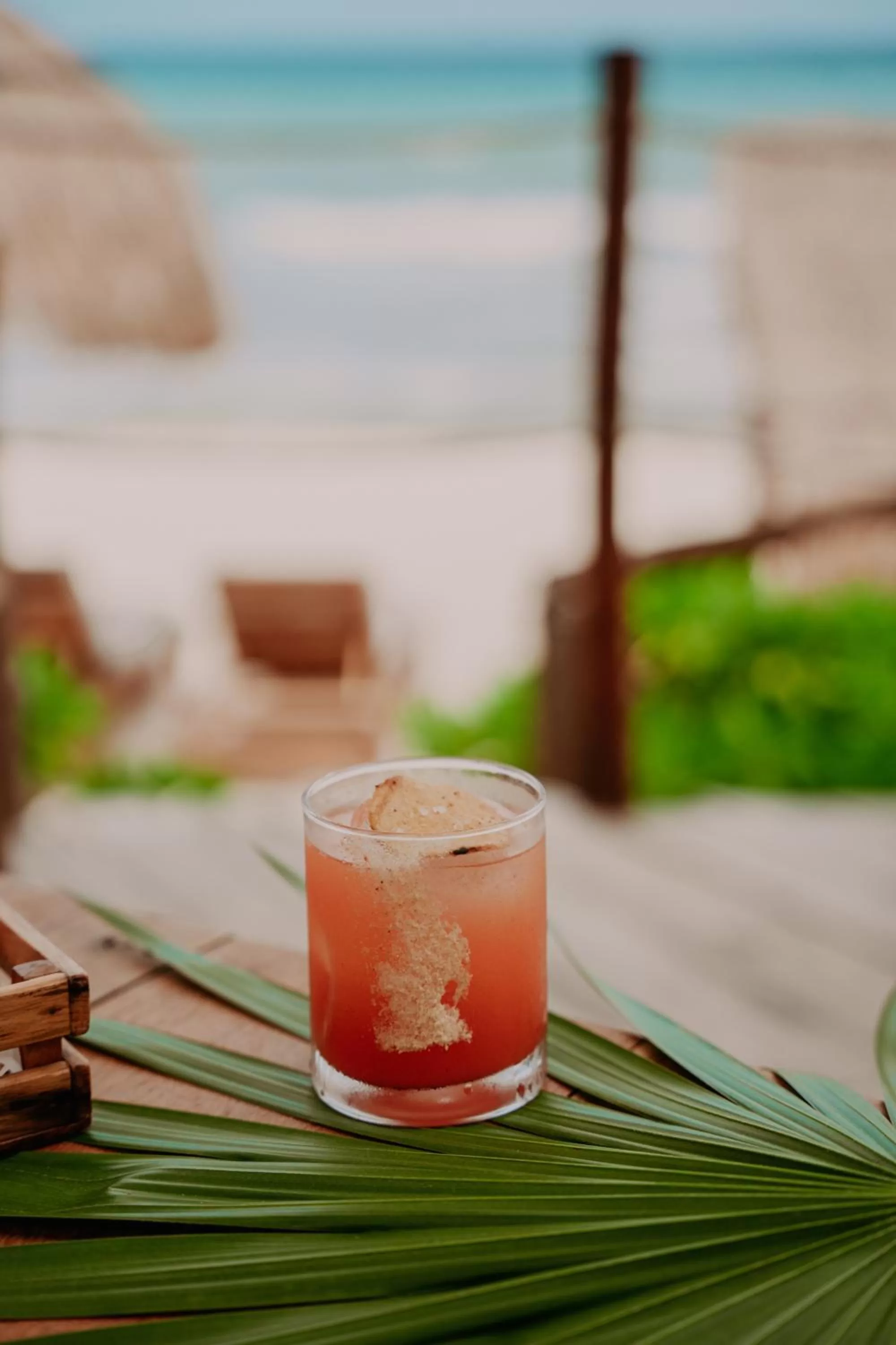 Food and drinks in Petit Lafitte Beach Front Hotel & Bungalows