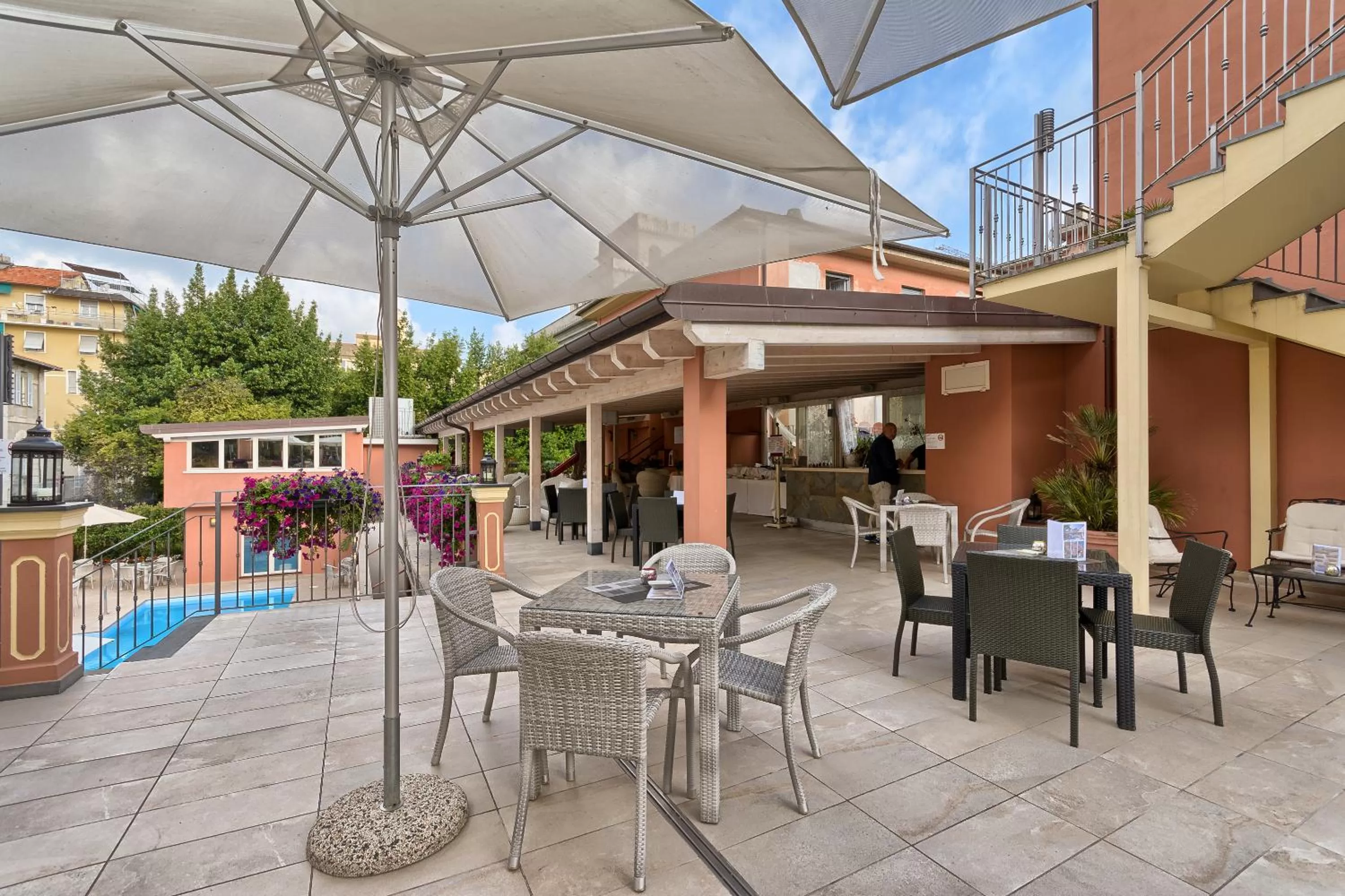 Balcony/Terrace in Hotel Monte Rosa