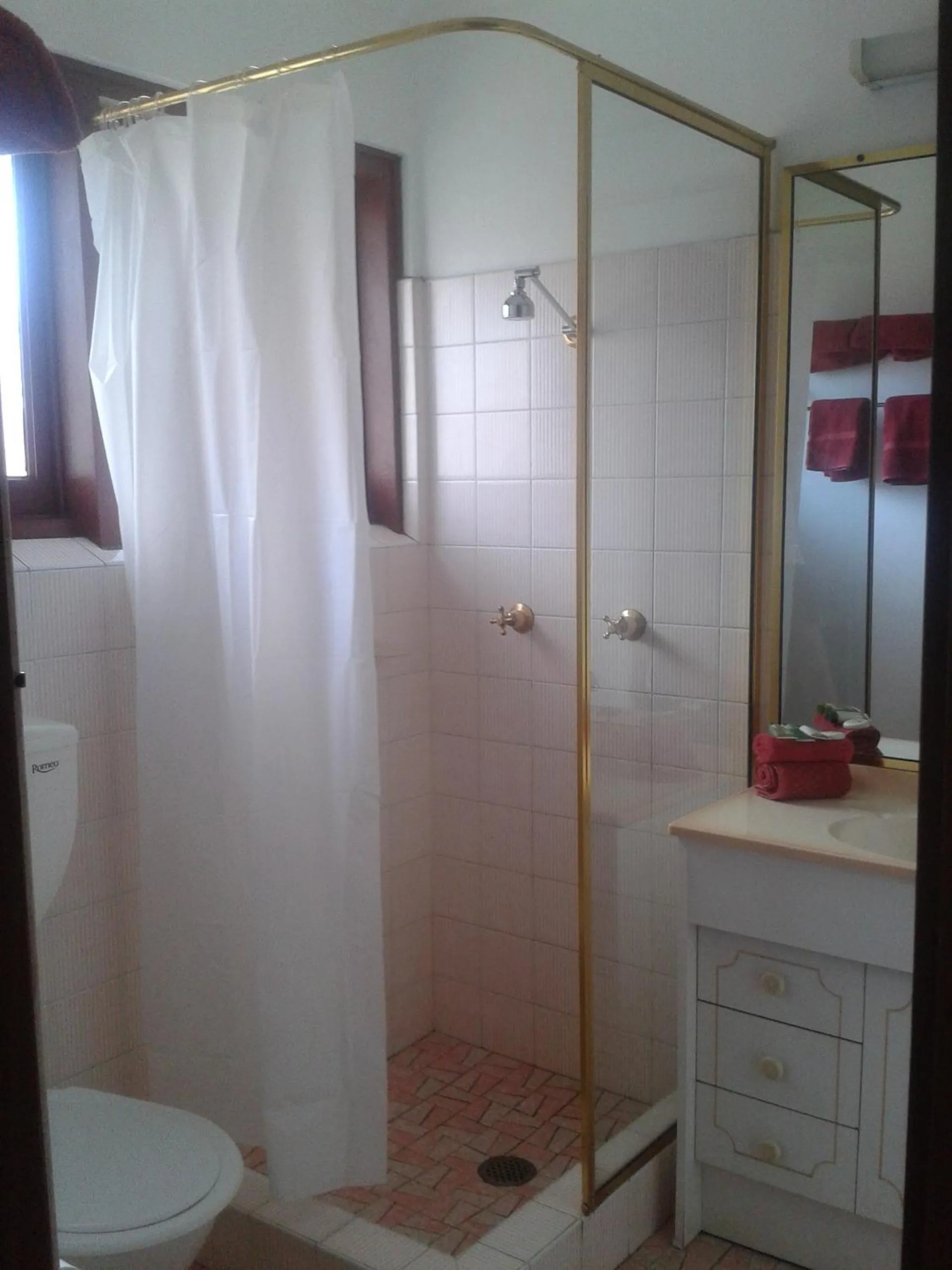 Shower in Elsinor Motor Lodge