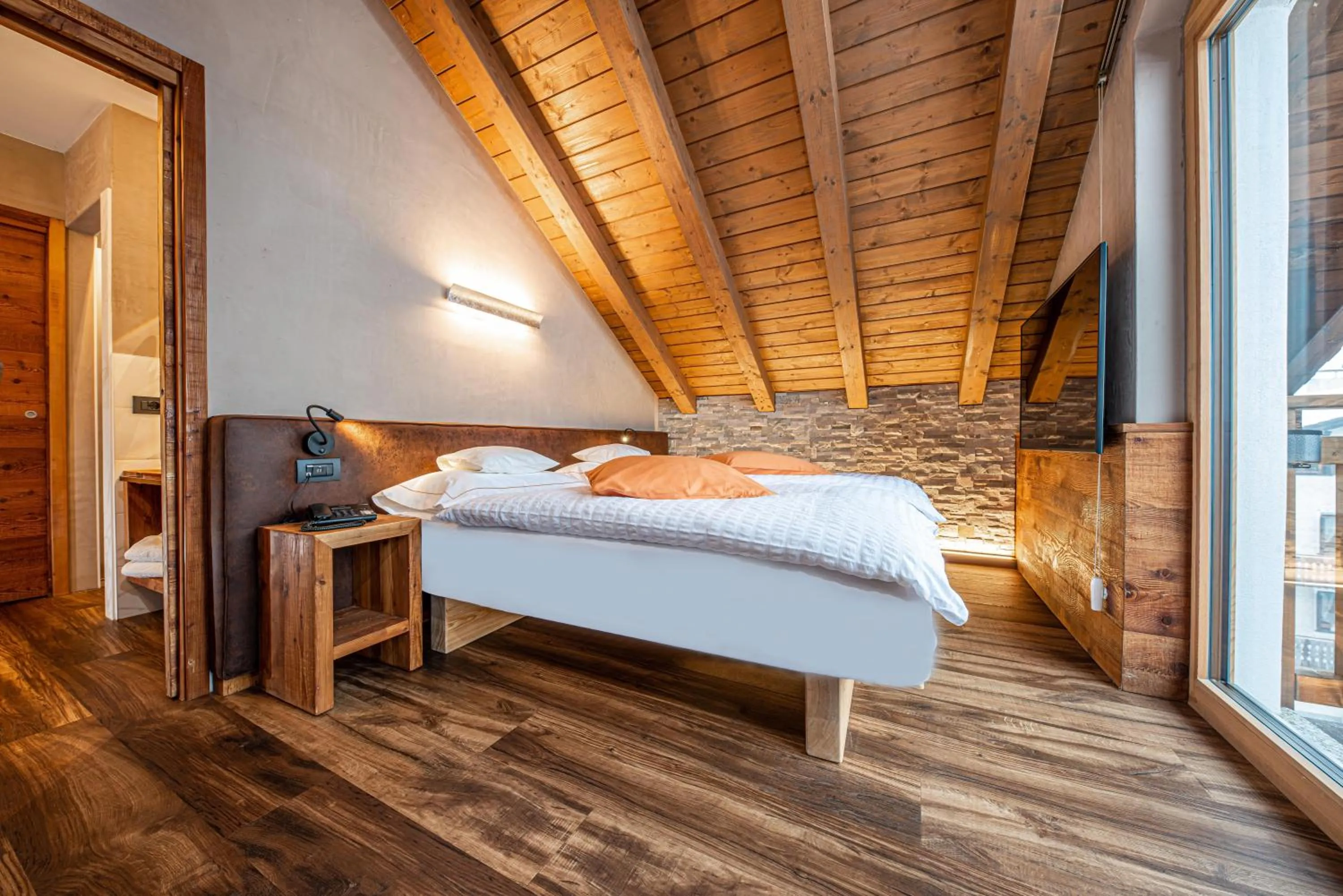 Bedroom, Bed in Bivio Hotel Plaza