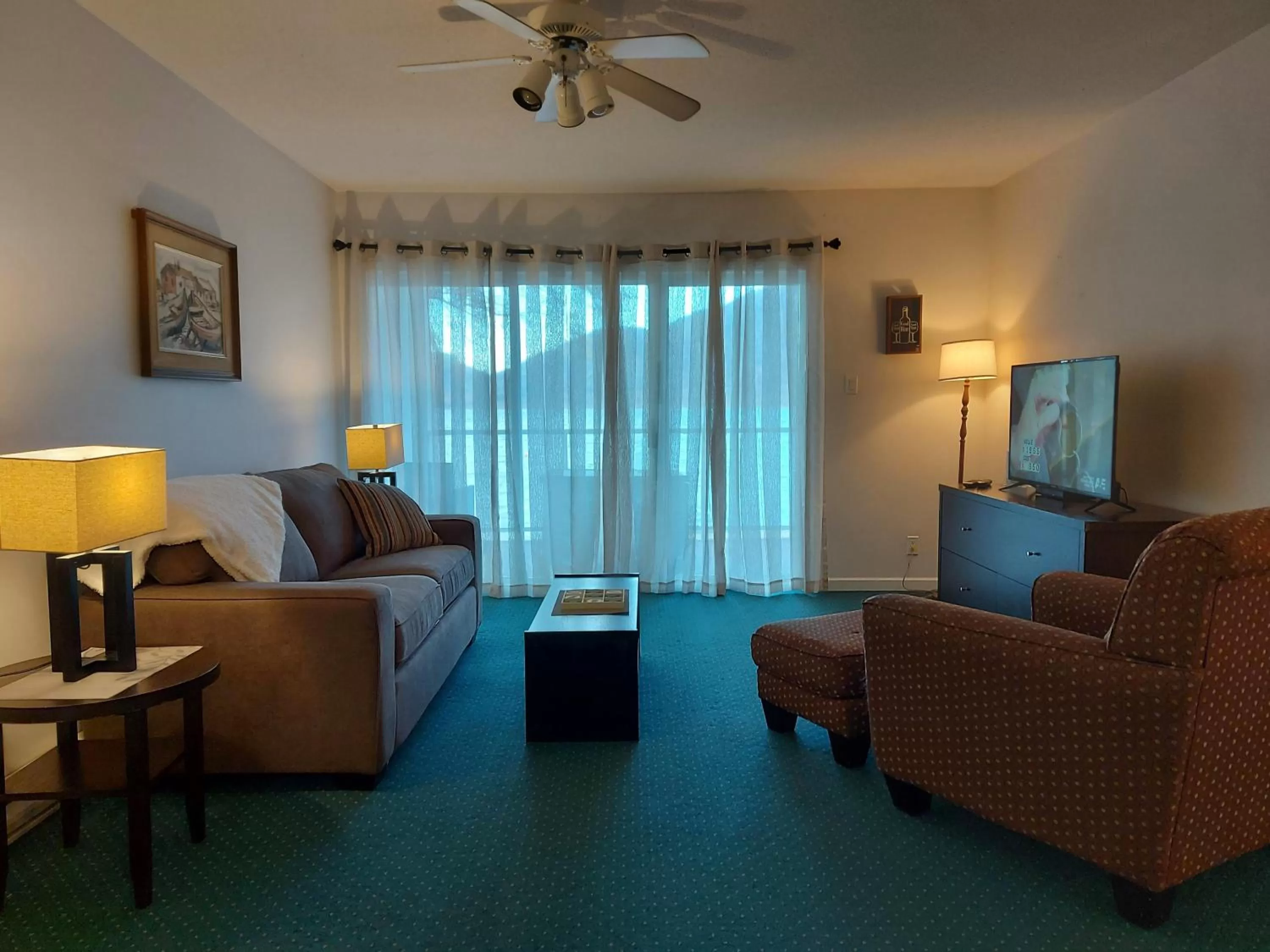 Living room in Richter Pass Beach Resort