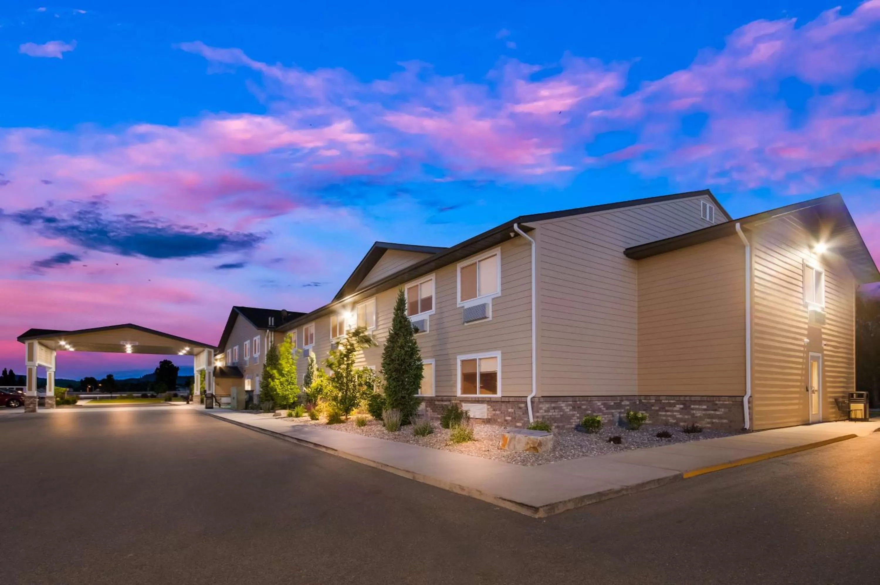 Property building in SureStay Plus Hotel by Best Western Rexburg