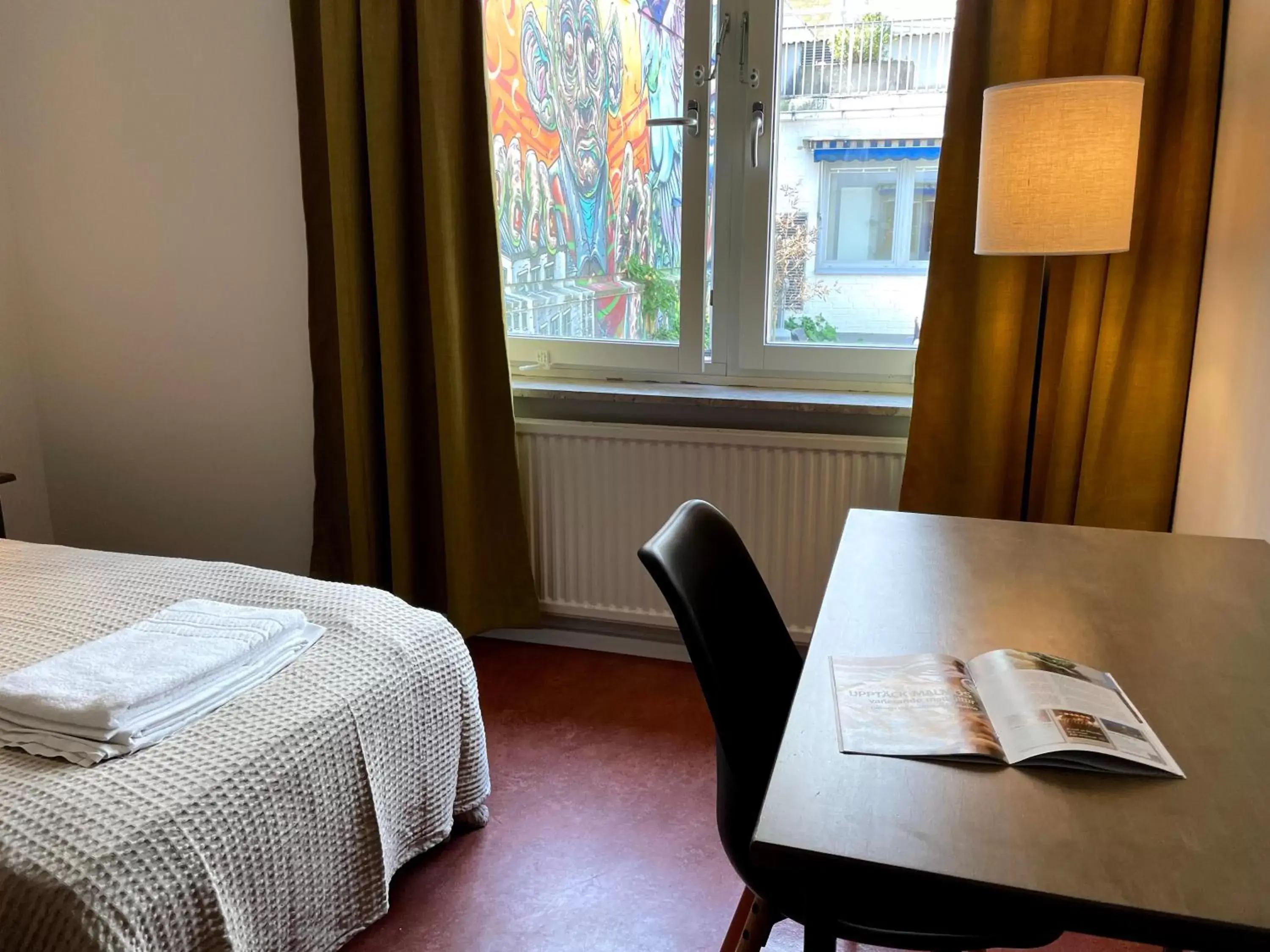 Standard Single Room with Shared Bathroom in HOTEL N Hostel Malmö City Standard Single Room with Shared Bathroom in HOTEL N Hostel Malmö City