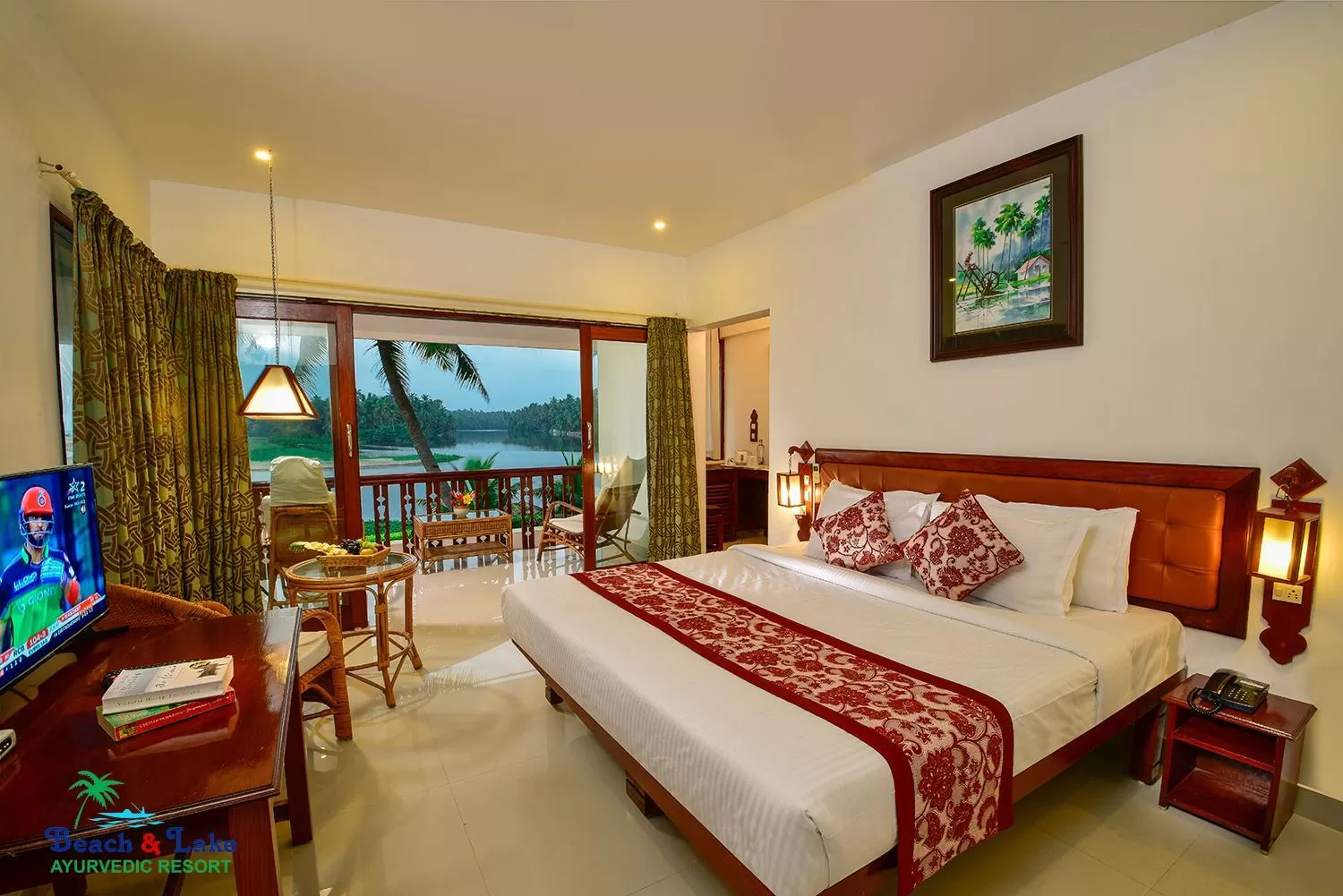 Photo of the whole room, Bed in Beach and Lake Ayurvedic Resort, Kovalam
