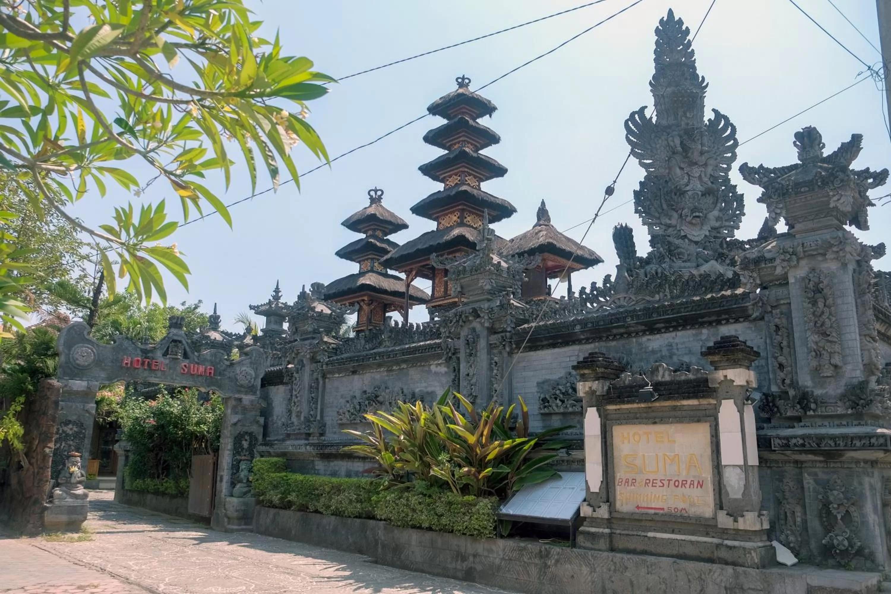 Facade/entrance in Suma Beach Hotel