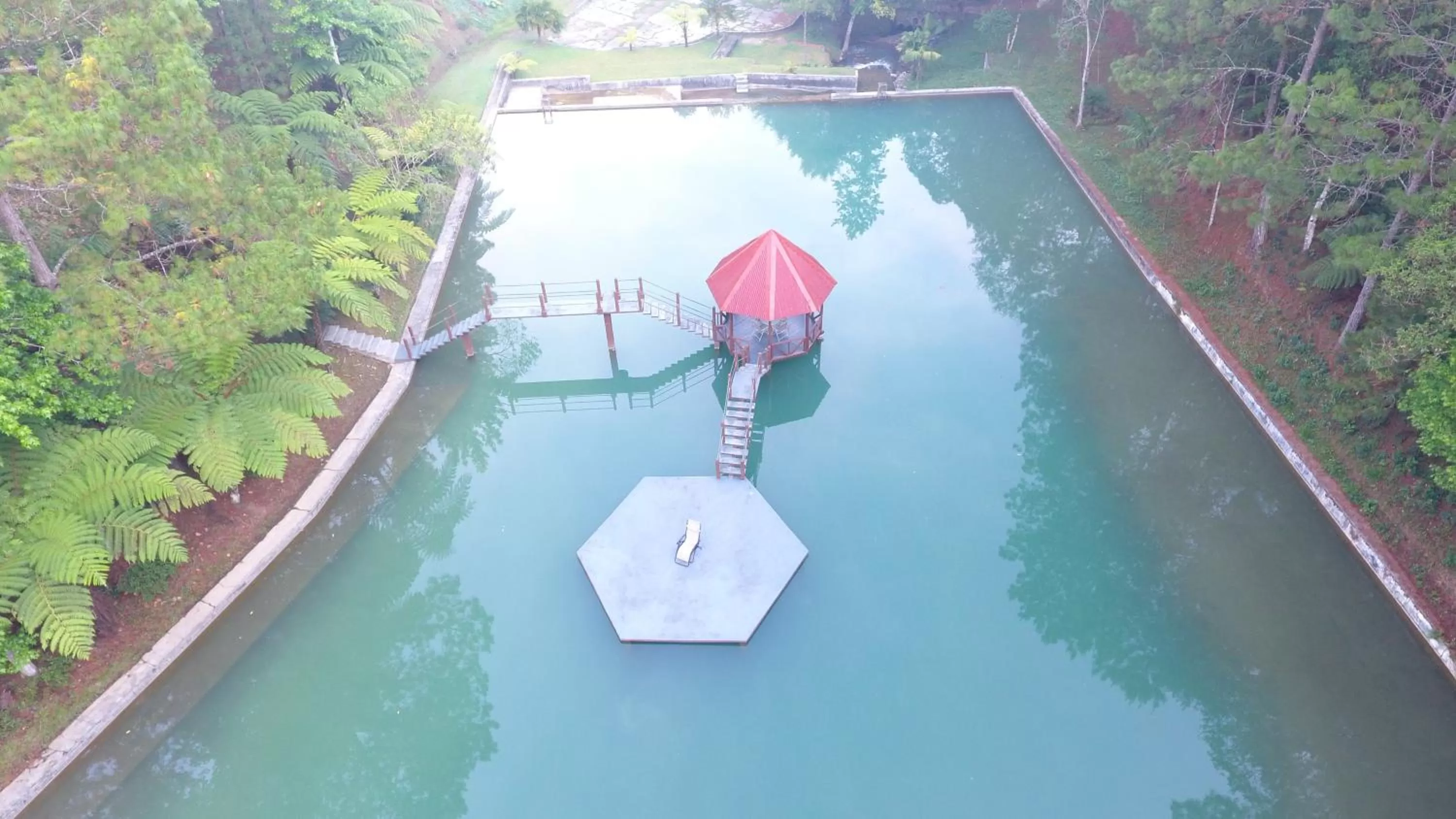 Bird's eye view in Hotel en Finca Chijul, reserva natural privada