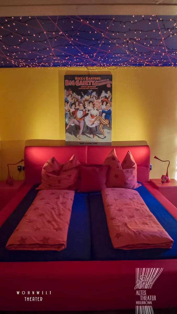 Bed in HOTEL ALTES THEATER Heilbronn