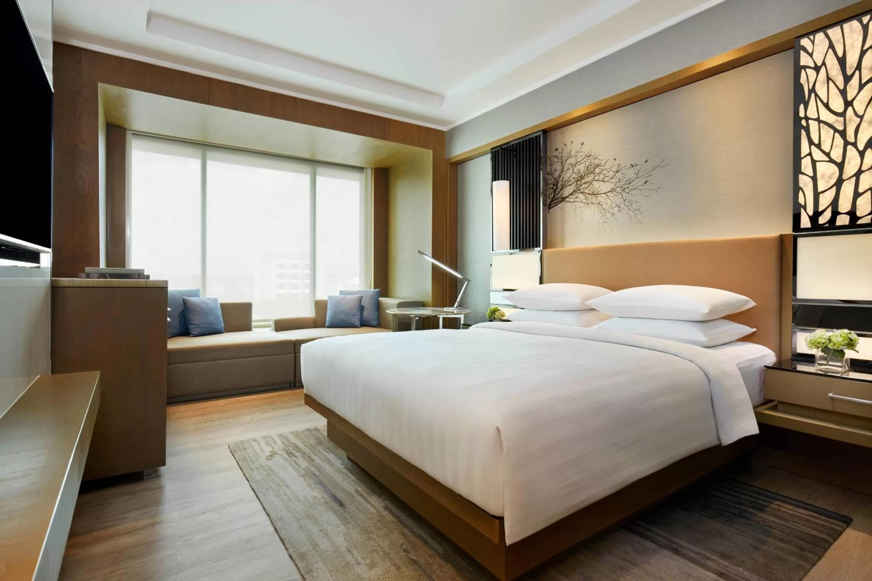 Photo of the whole room, Bed in Courtyard by Marriott Bandung Dago