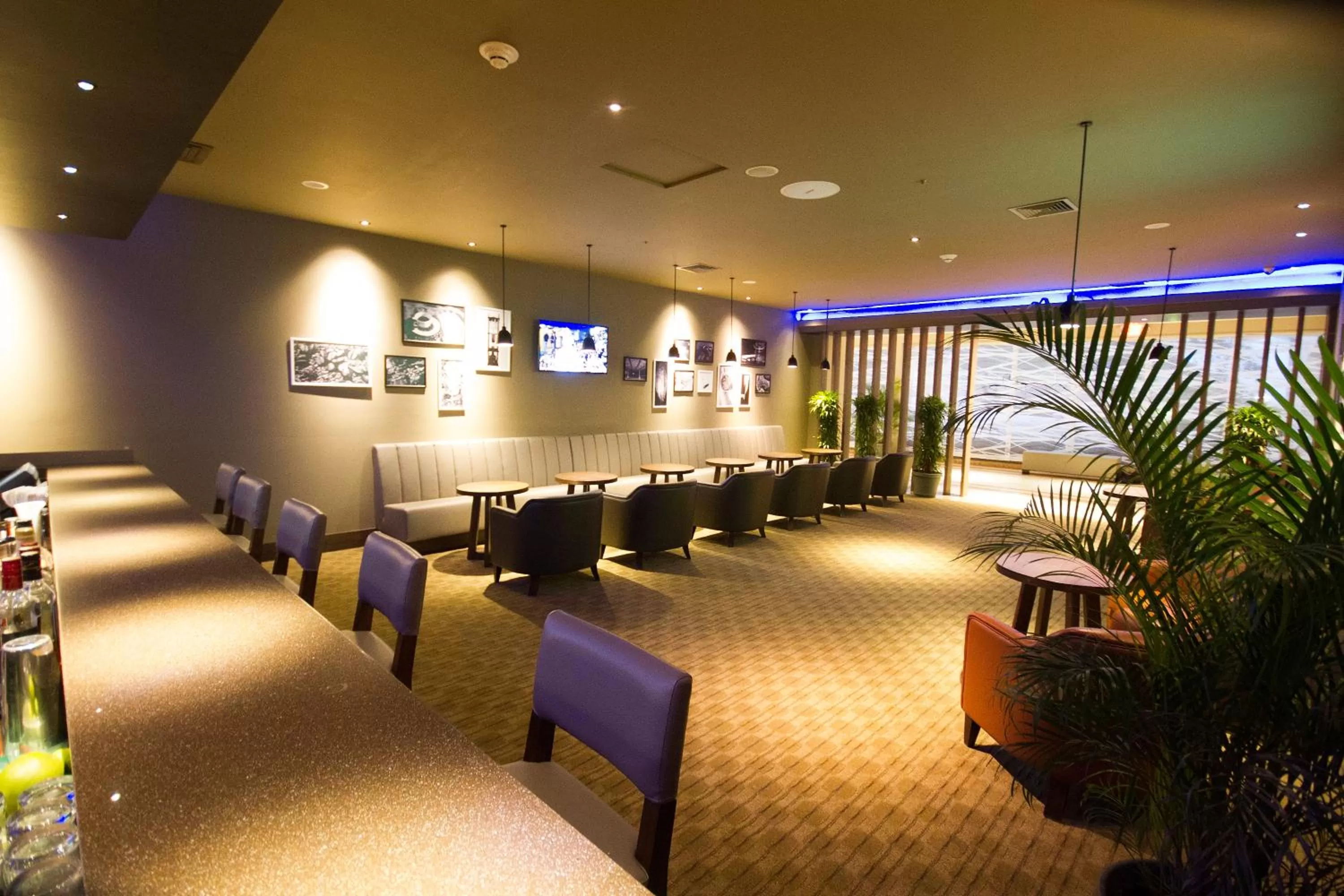 Lounge or bar in Crowne Plaza Managua by IHG