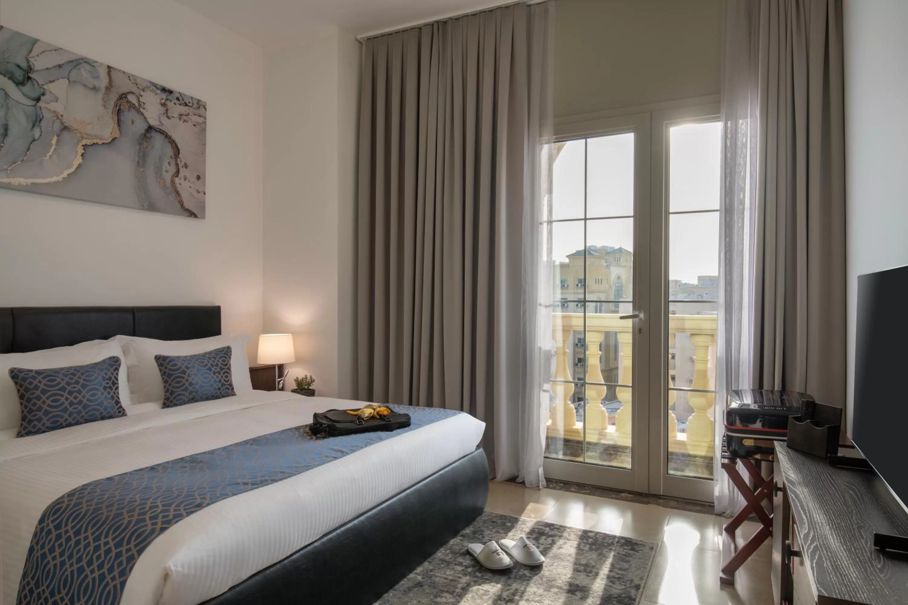 Bedroom, Bed in Somerset Al Mansoura Doha