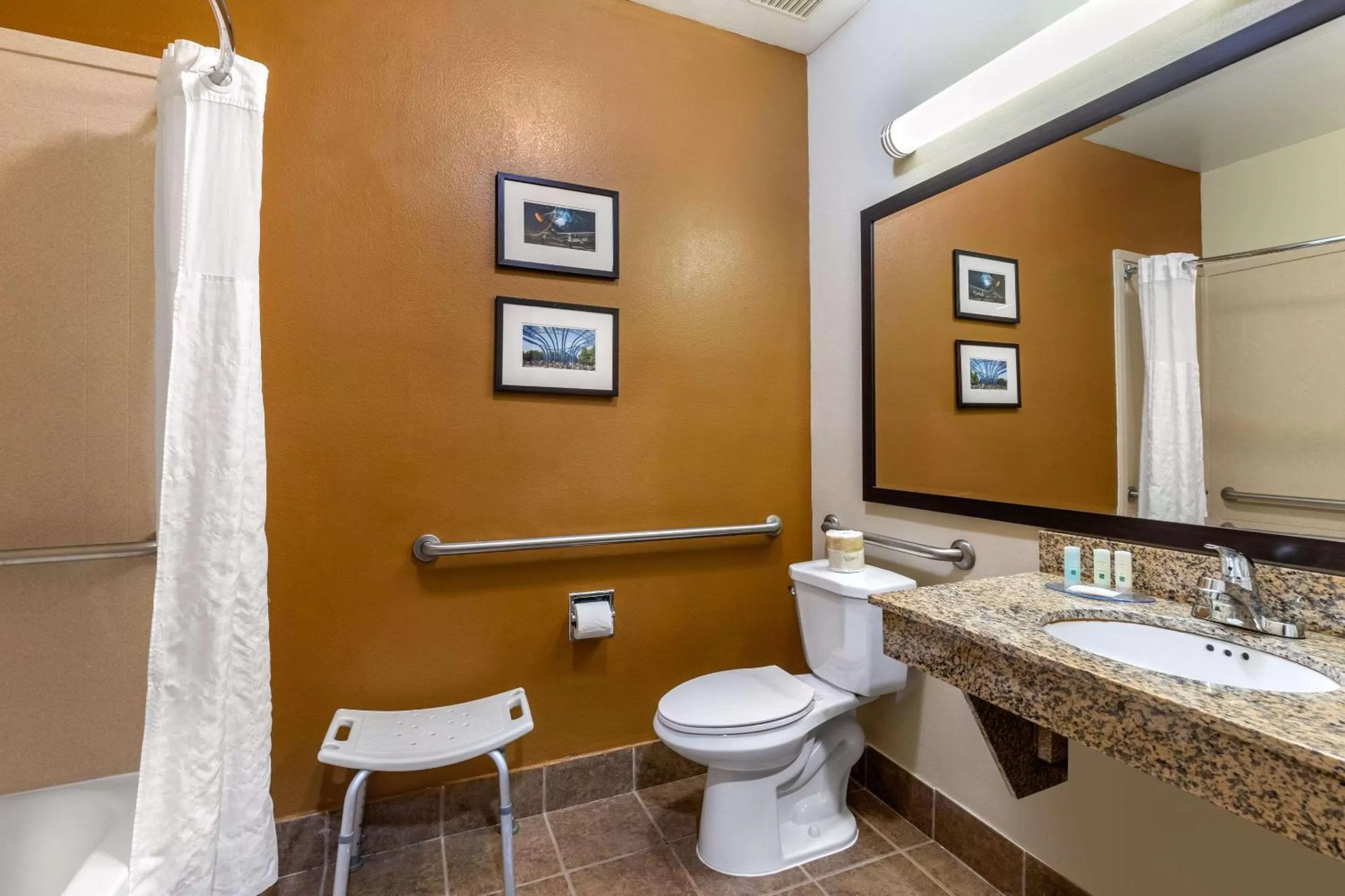 Bathroom in Quality Suites Addison-Dallas