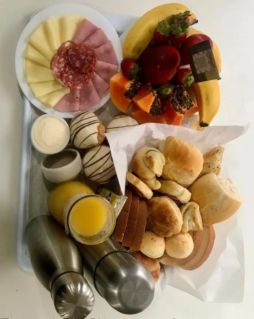 Breakfast in Pousada Lanai Canela