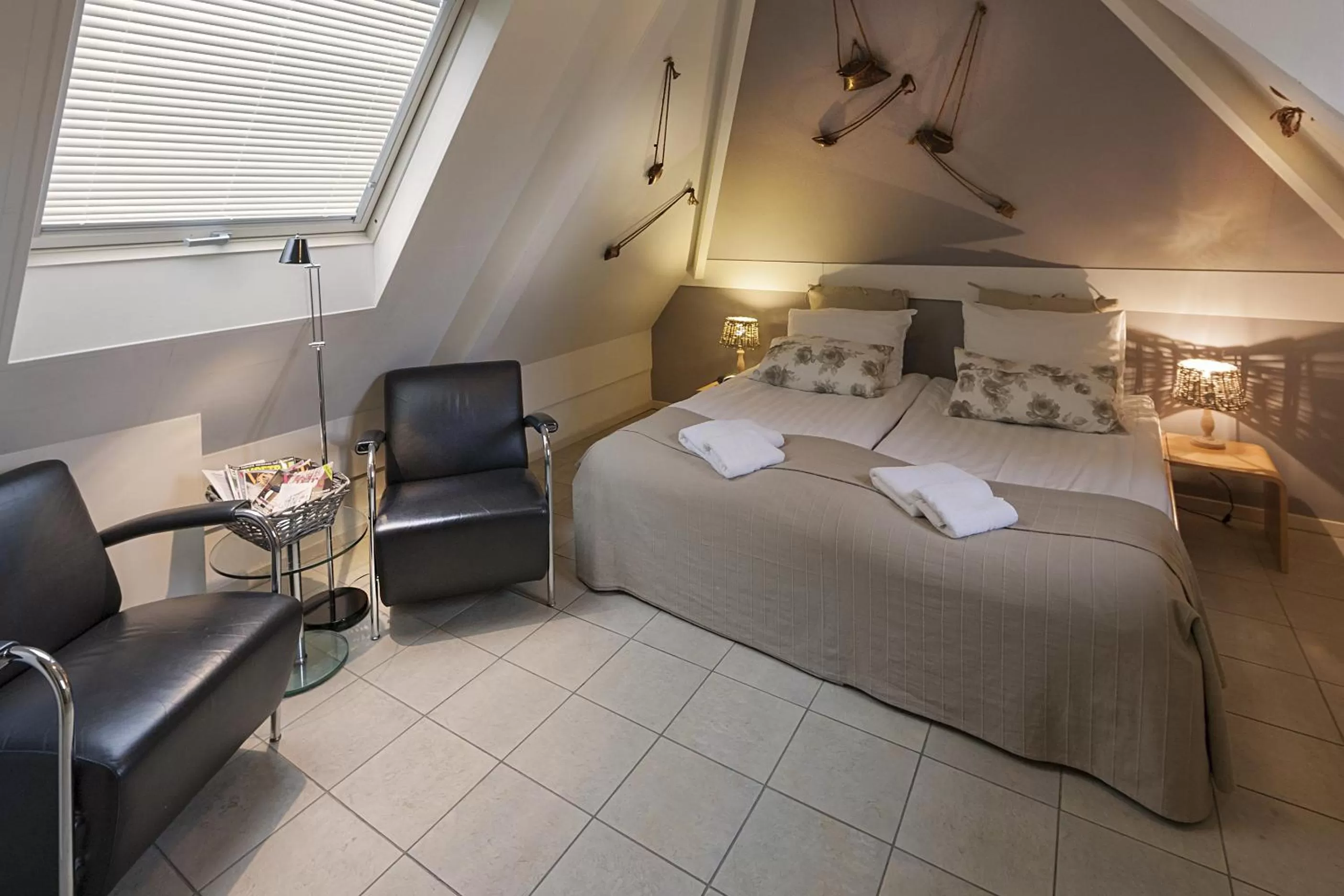 Bed in Hotel de Tabaksplant