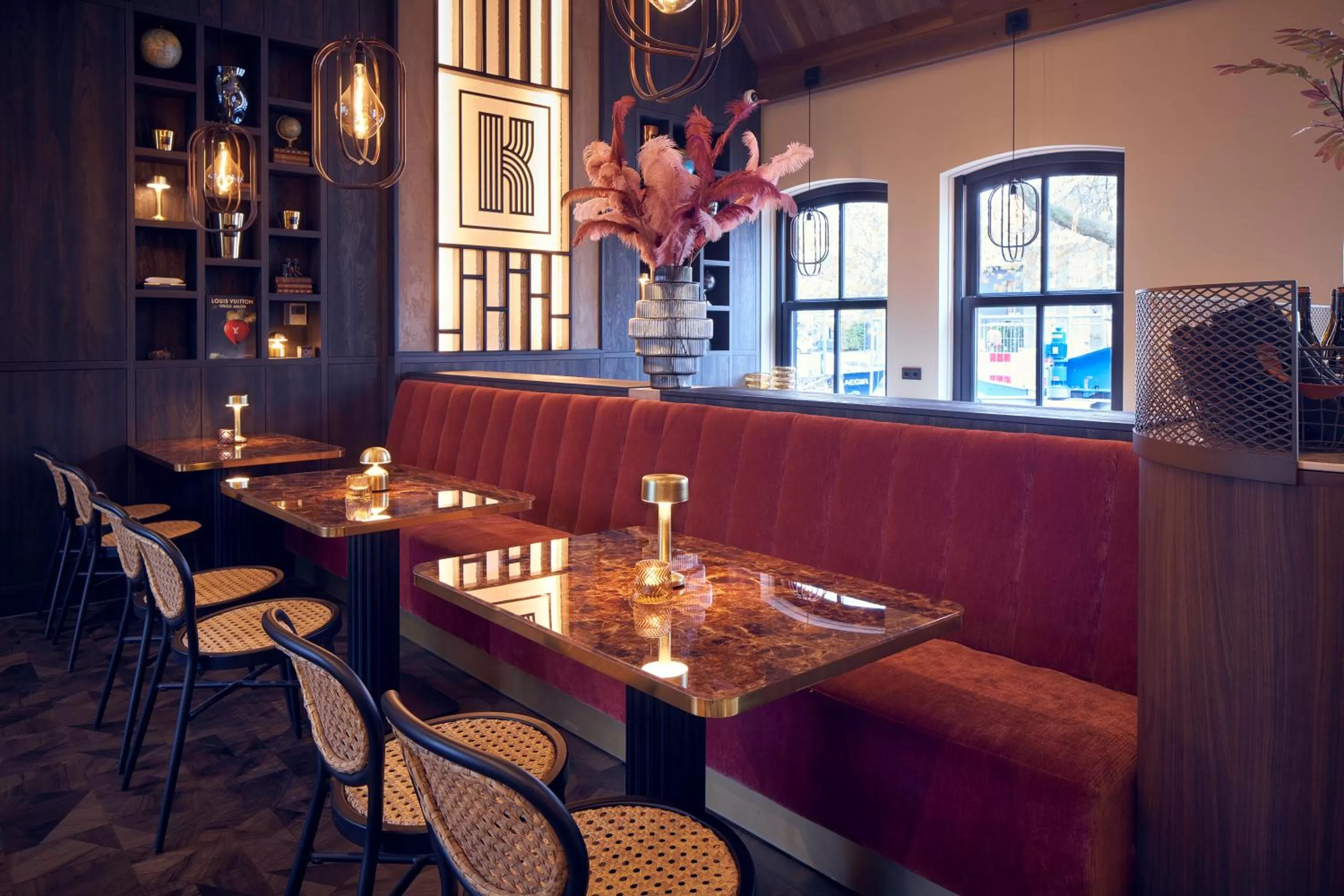 Restaurant/Places to Eat in The Yard hotel Noordkade