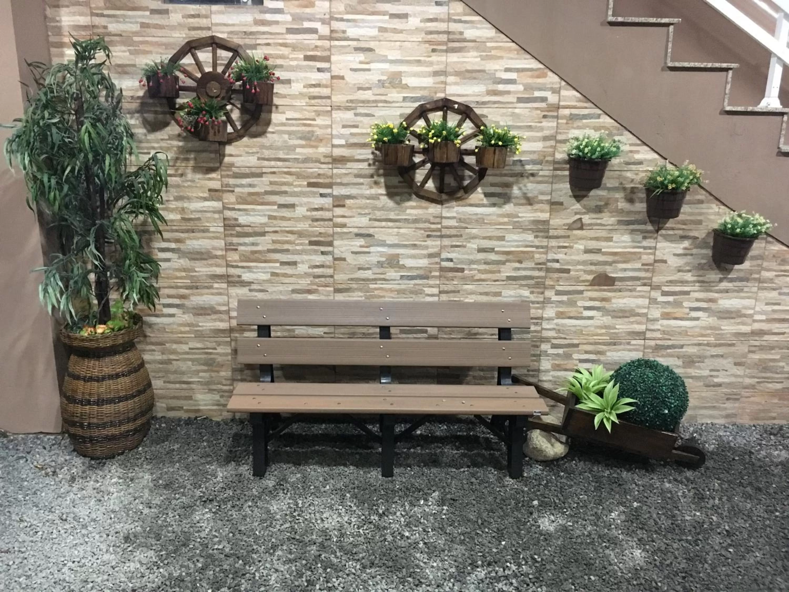 Patio in Pousada Rota das Praias