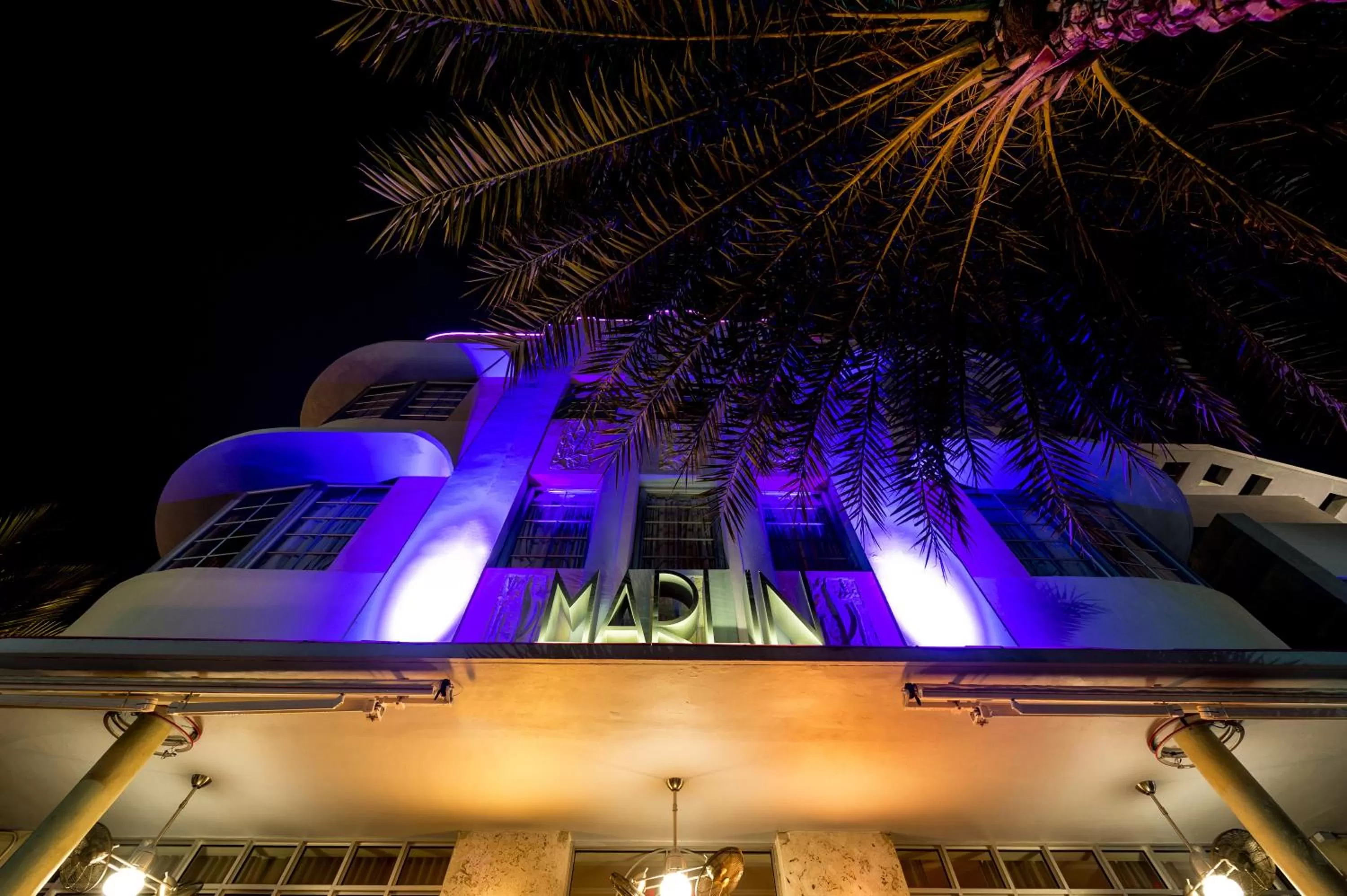 Facade/entrance in The Marlin Hotel