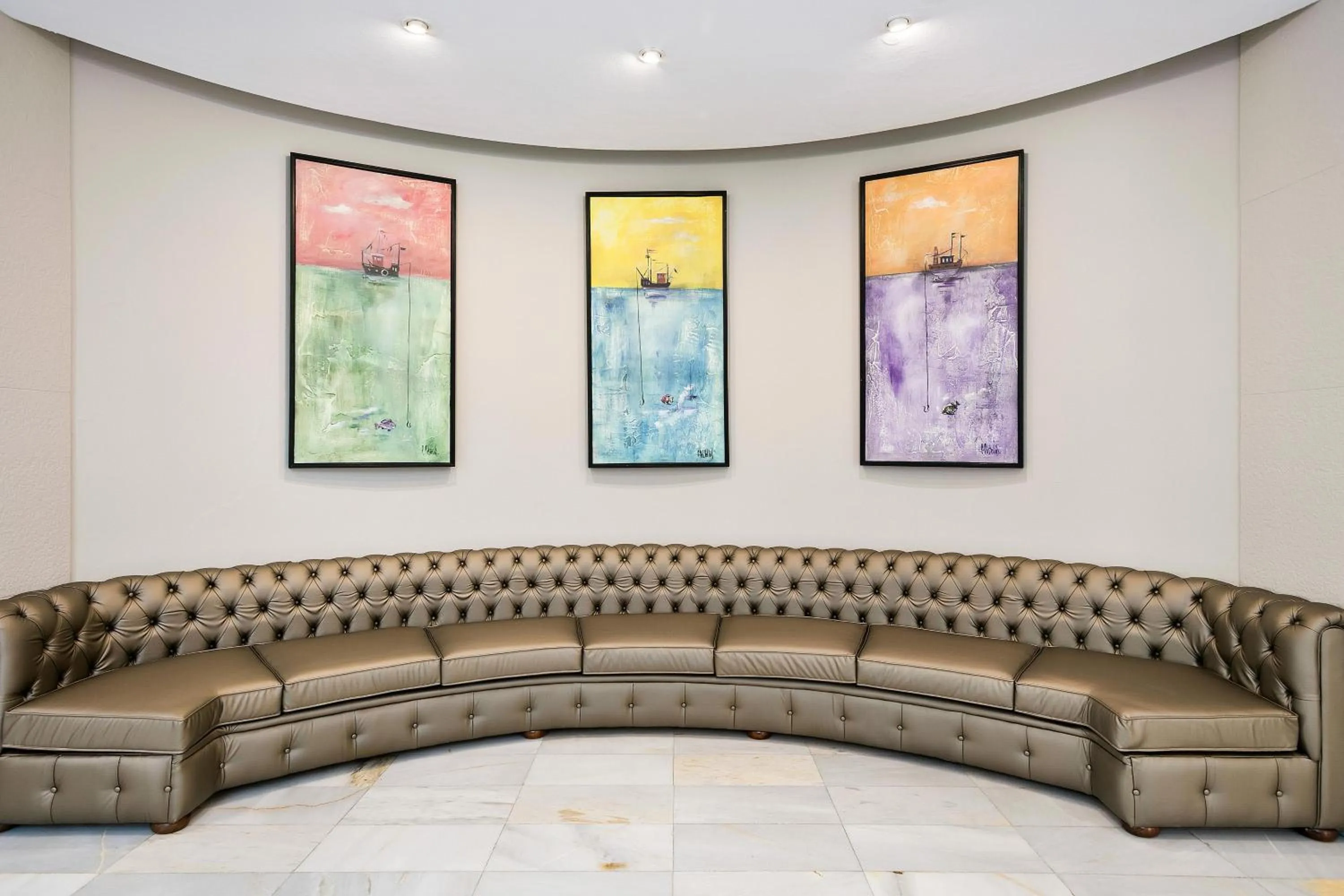 Lobby or reception in Hotel Best Da Vinci