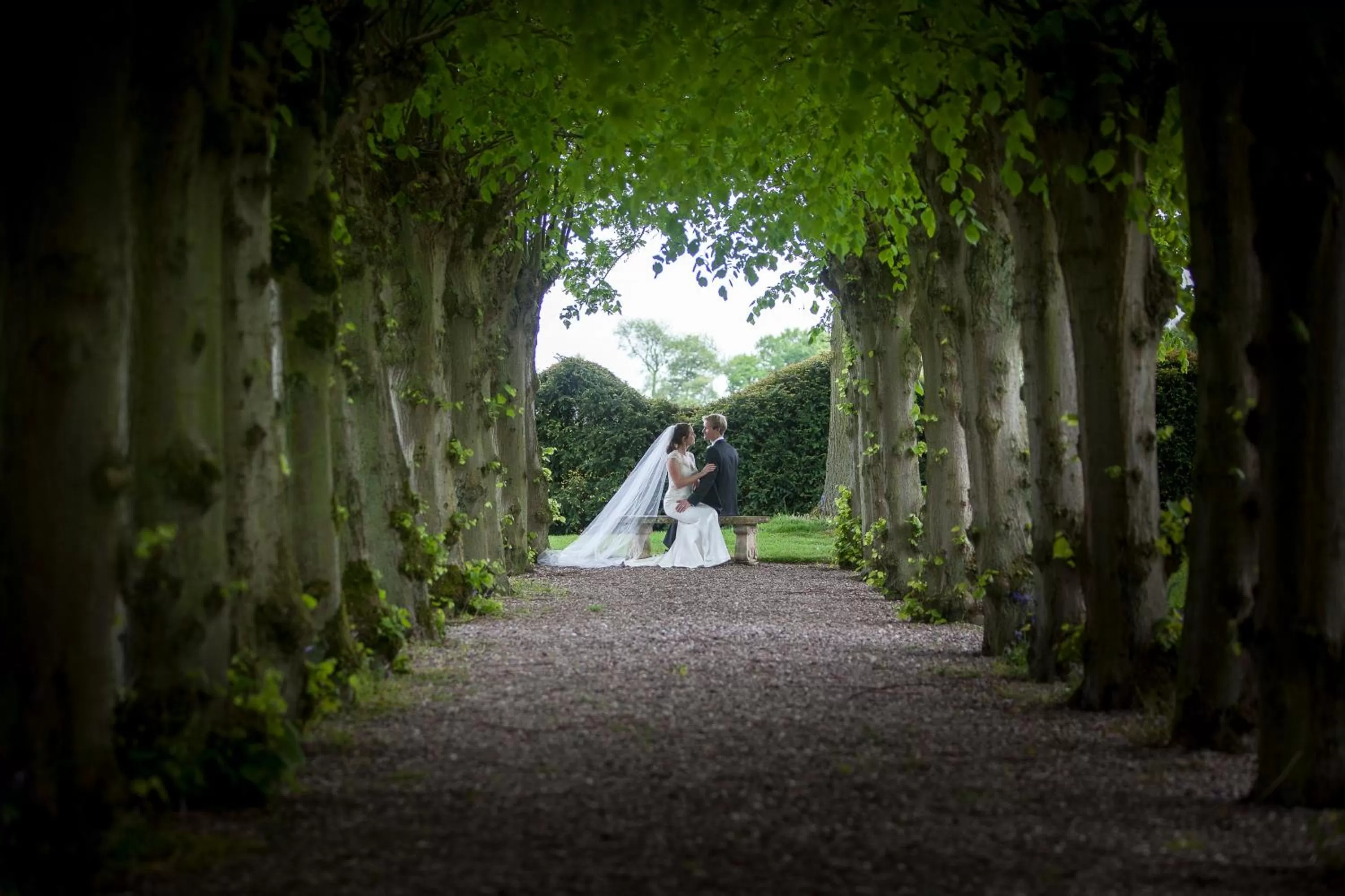 Garden in Hoar Cross Hall