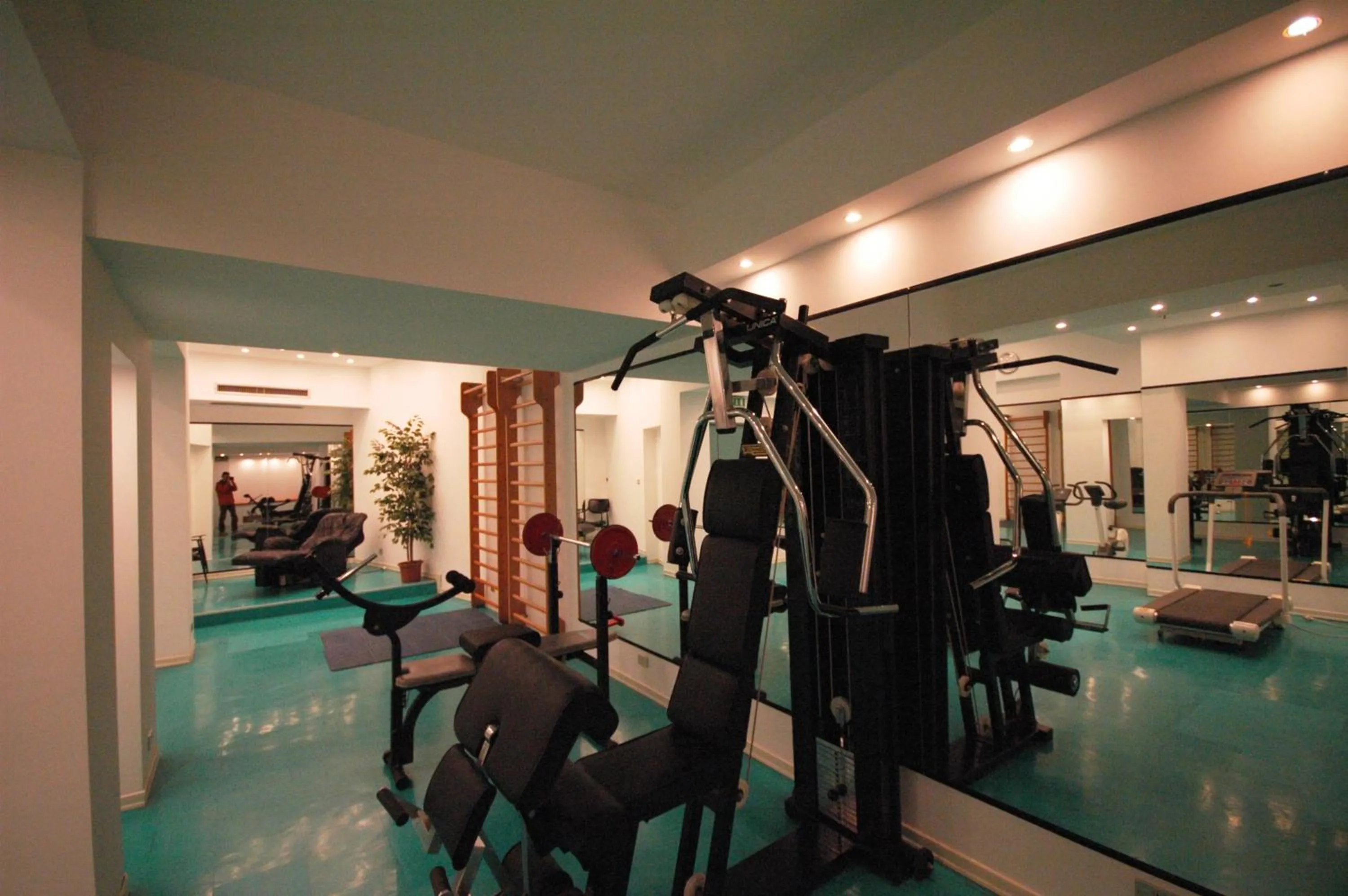 Fitness centre/facilities in Hotel Mec