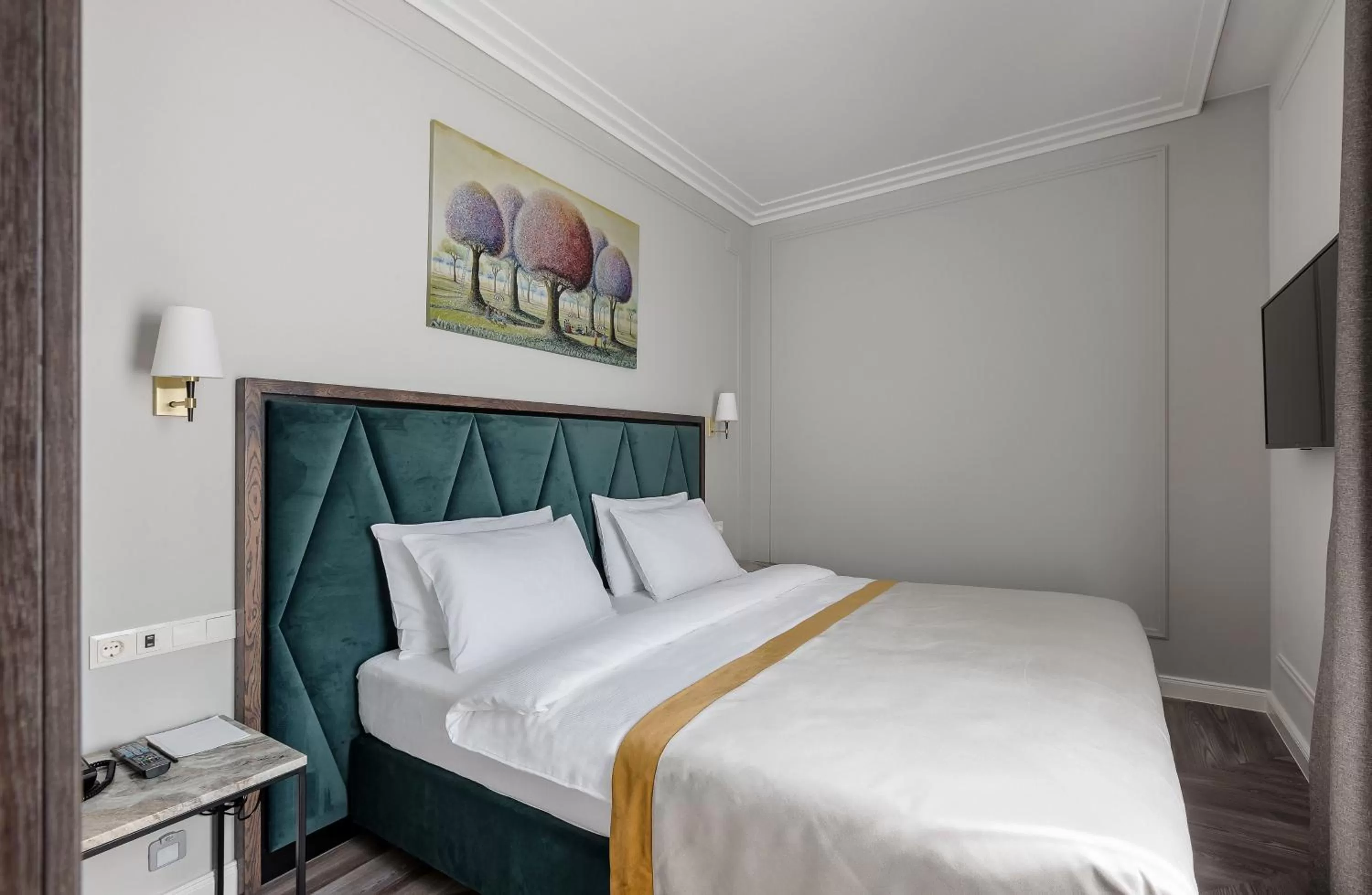 Bed in VICTORIA Hotel Klaipėda