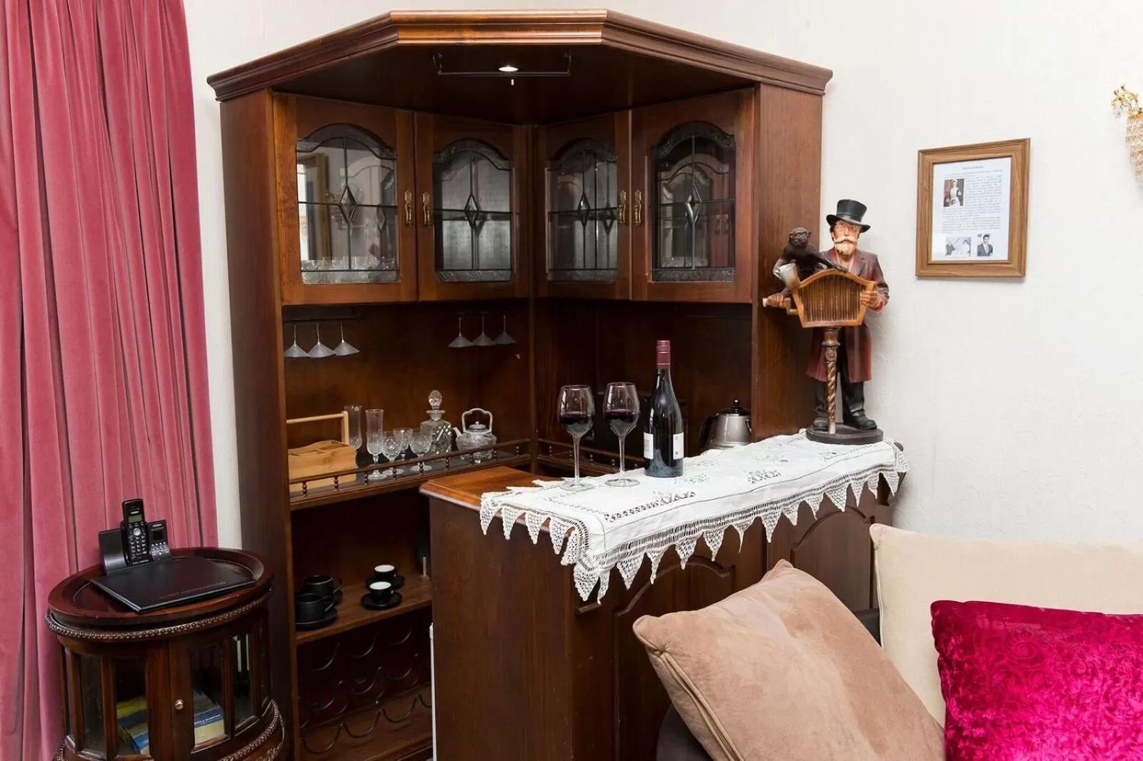 Alcoholic drinks in Motel Mayfair on Cavell