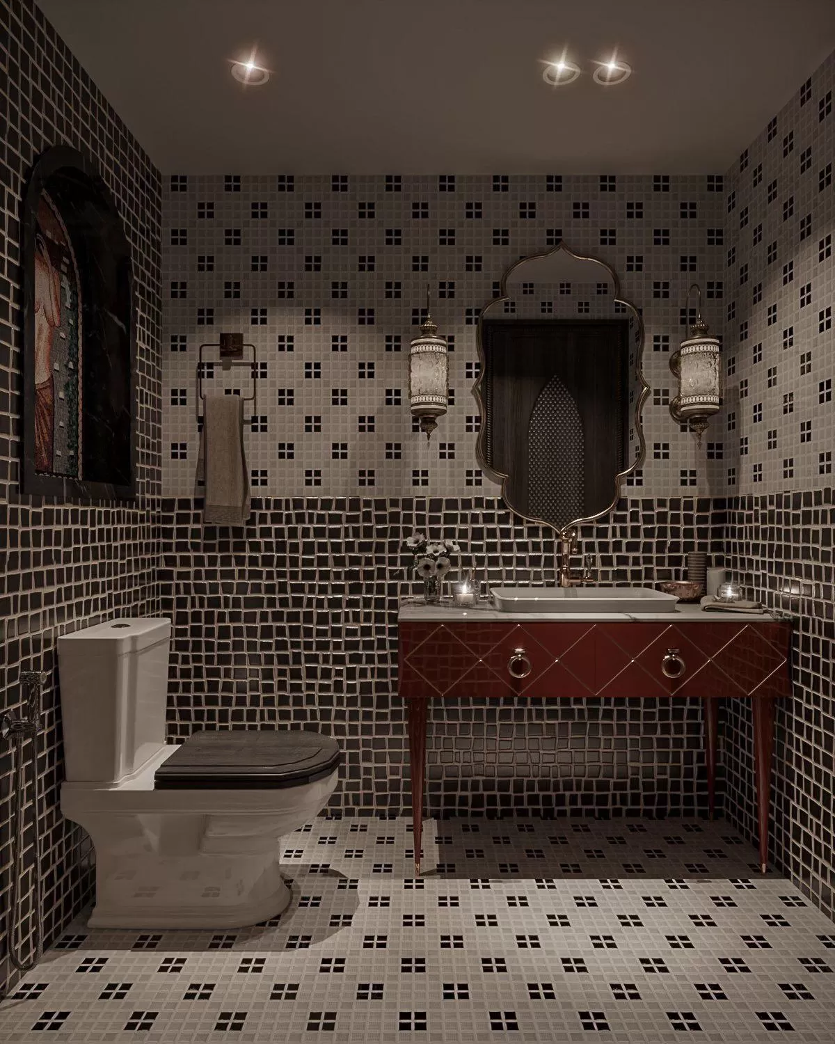 Toilet in Dazi Signature