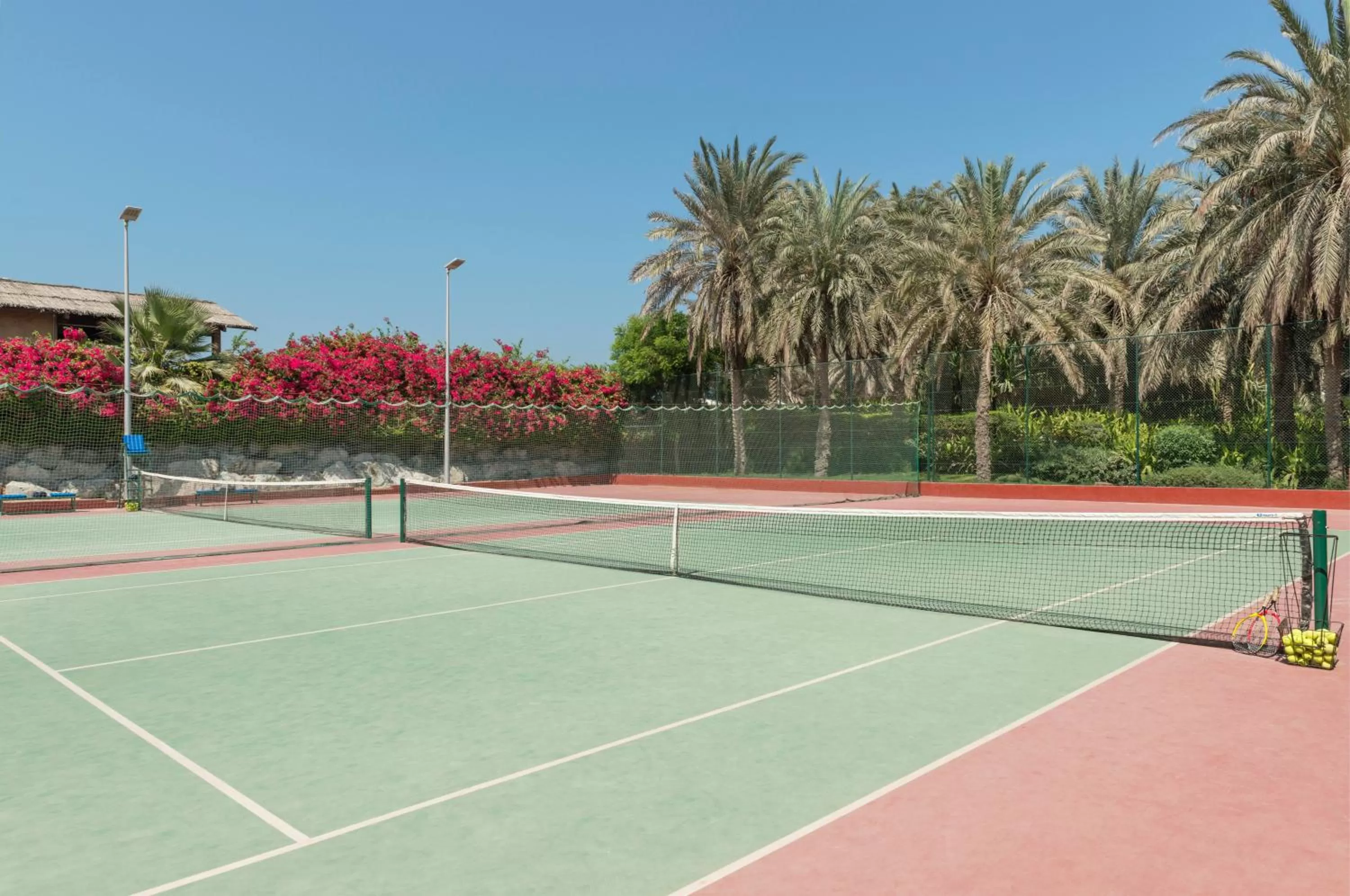 Tennis court in Coral Beach Resort Sharjah