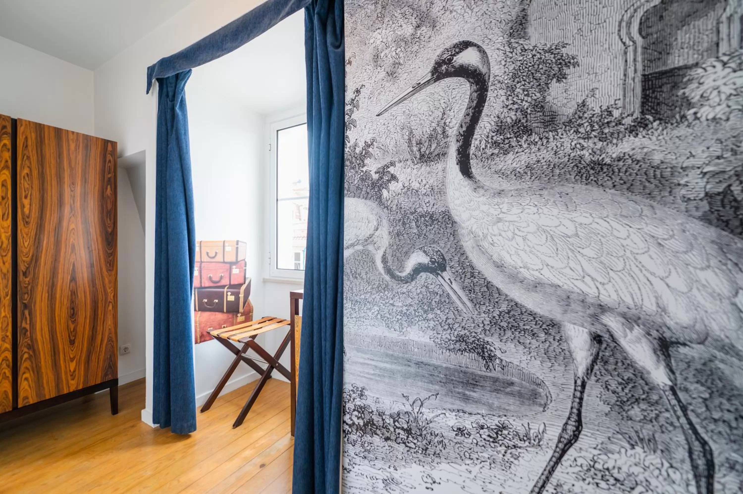 Decorative detail in Lisboa Prata Boutique Hotel