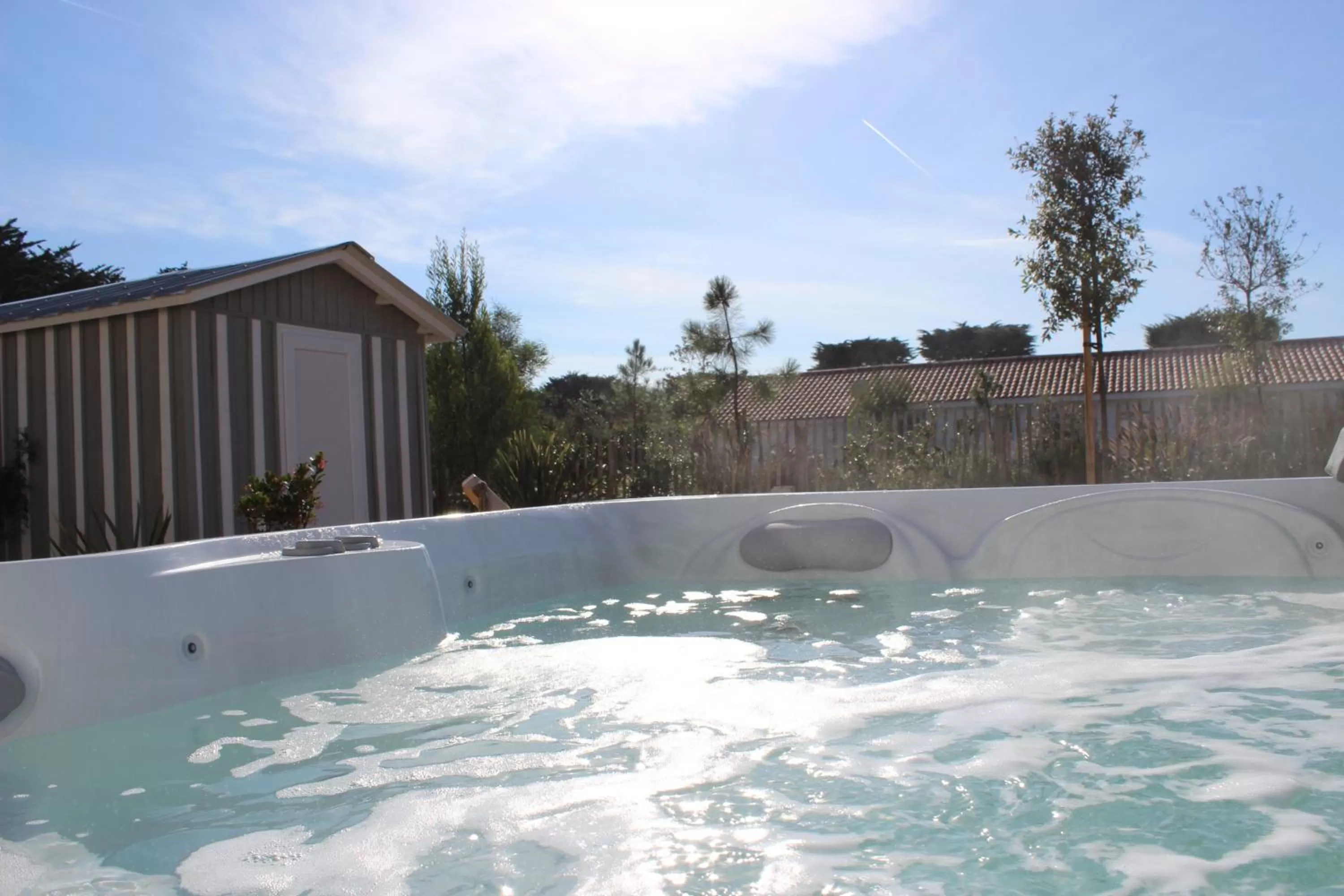 Hot Tub in Domaine Le Sherwood