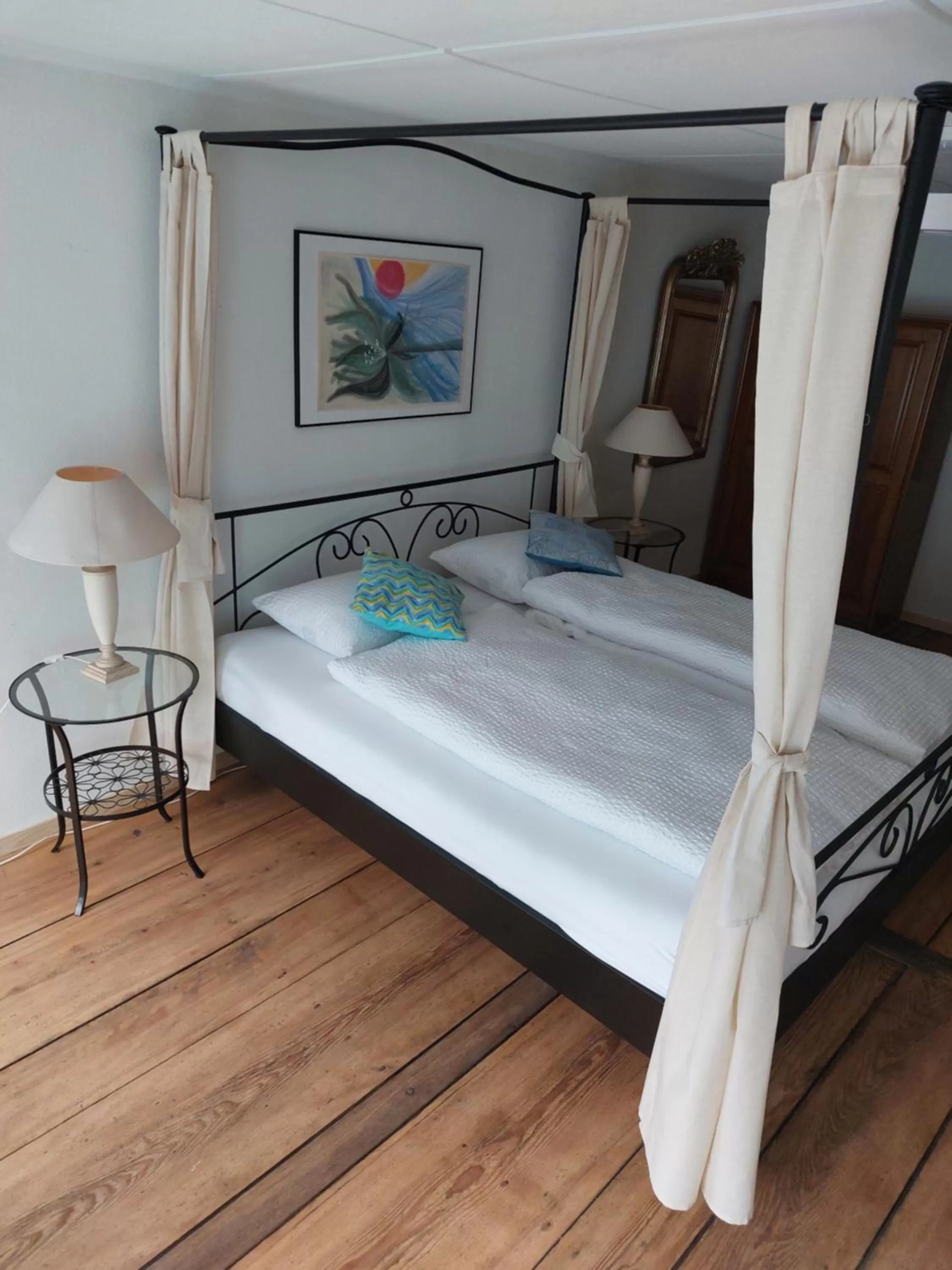 Bed in Chez Muna & Lucien