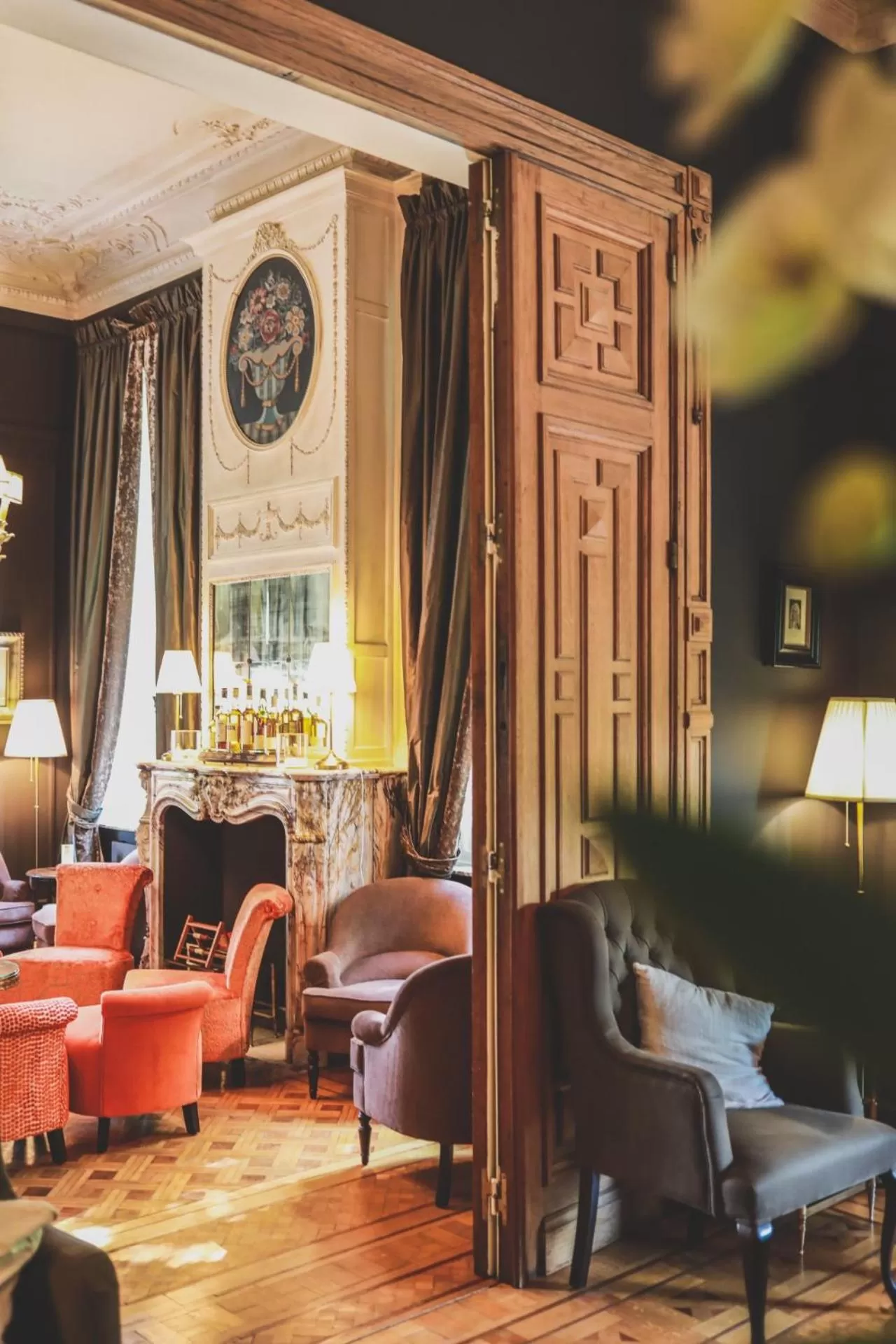 Lounge or bar in B&B 't Kasteel & 't Koetshuys