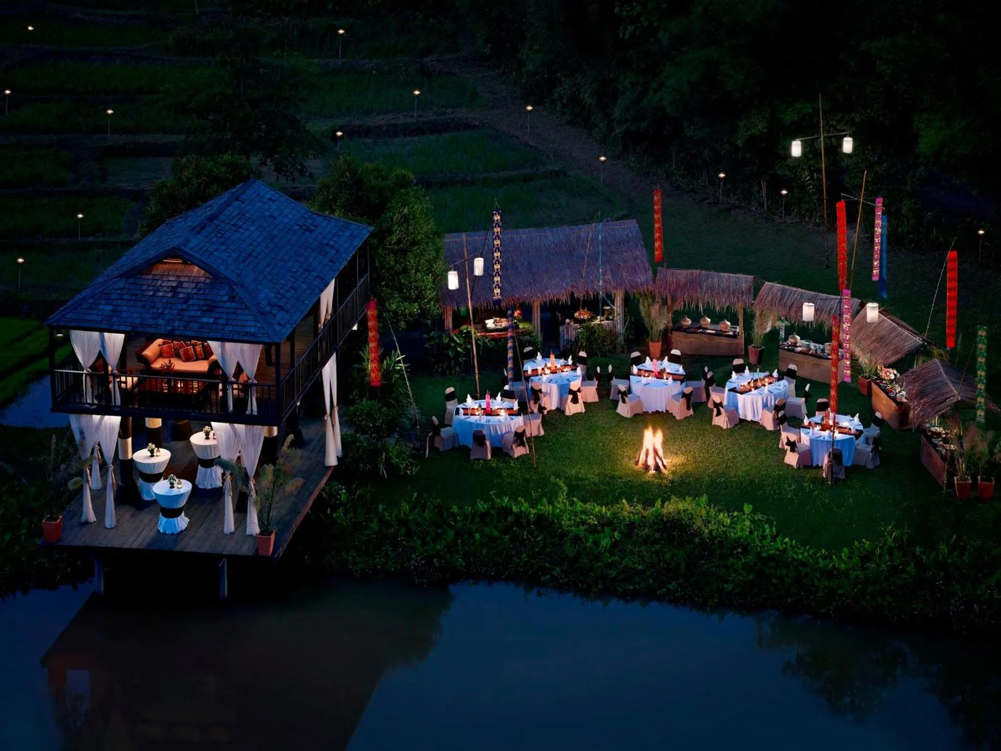 Restaurant/places to eat in Anantara Golden Triangle Elephant Camp & Resort