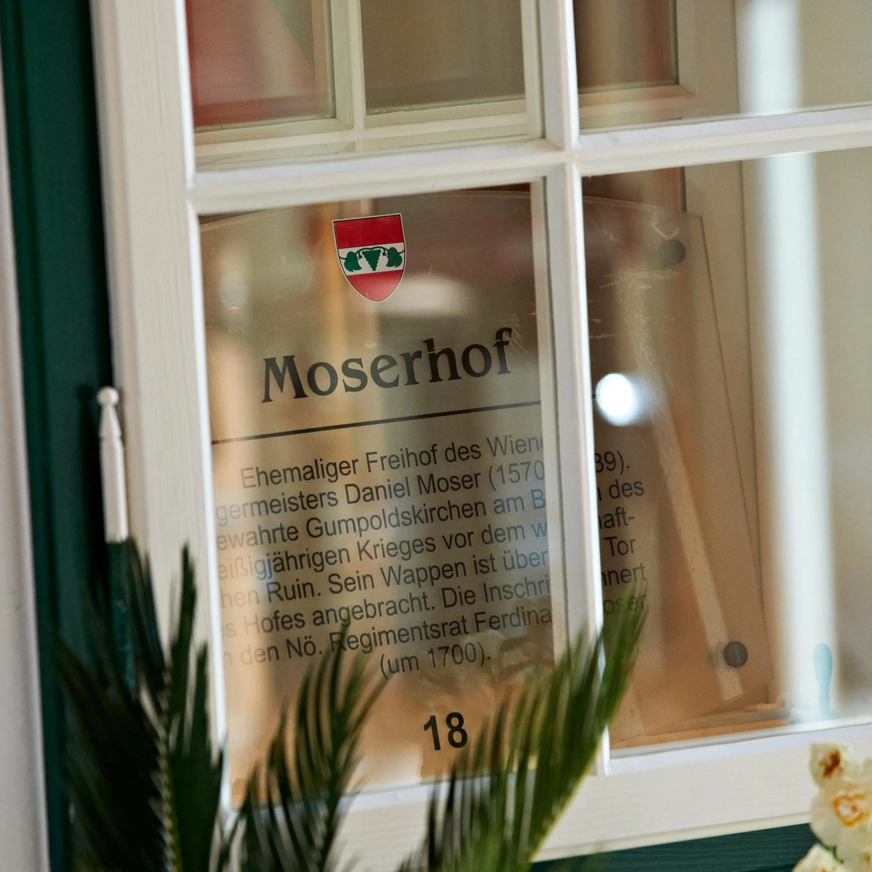 Decorative detail in Hotel Landhaus Moserhof