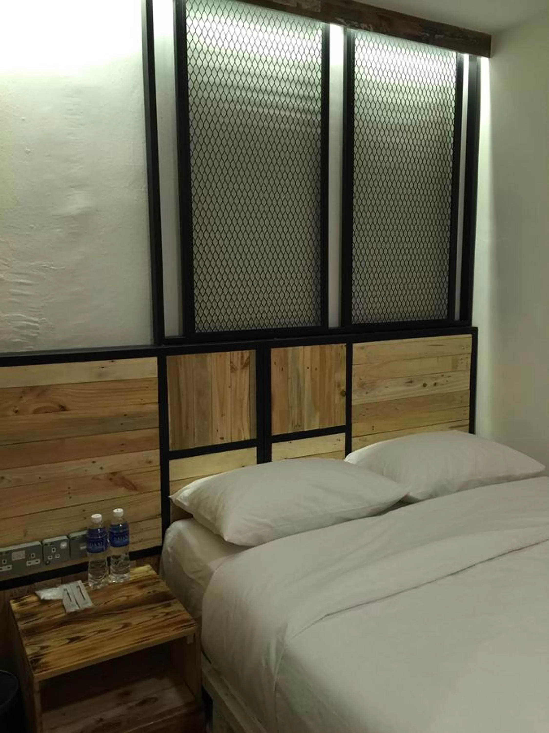 Bed in The Oikos Hotel