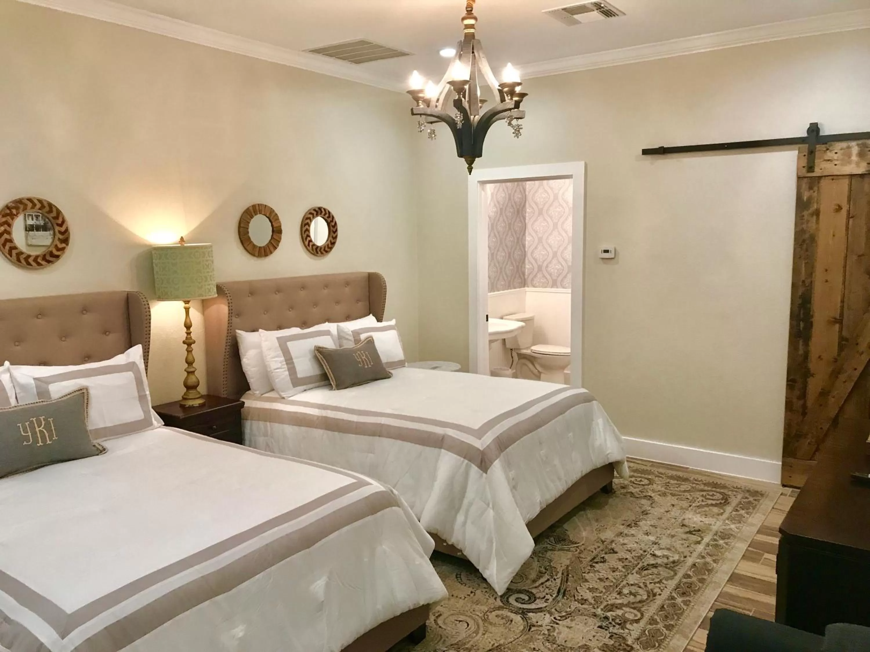 Decorative detail, Bed in The Kendall