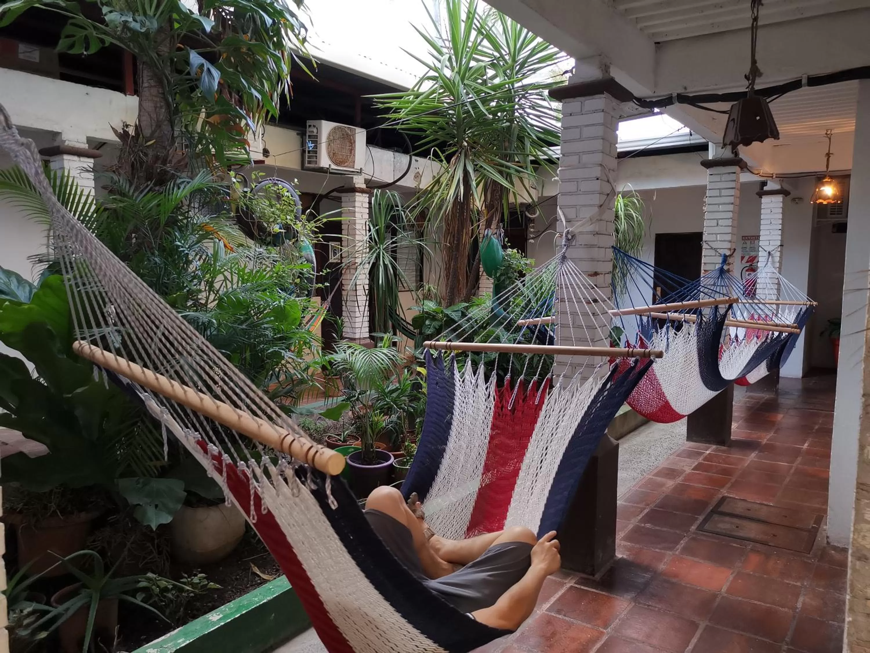 Patio in Hotel Aldea Pura Vida