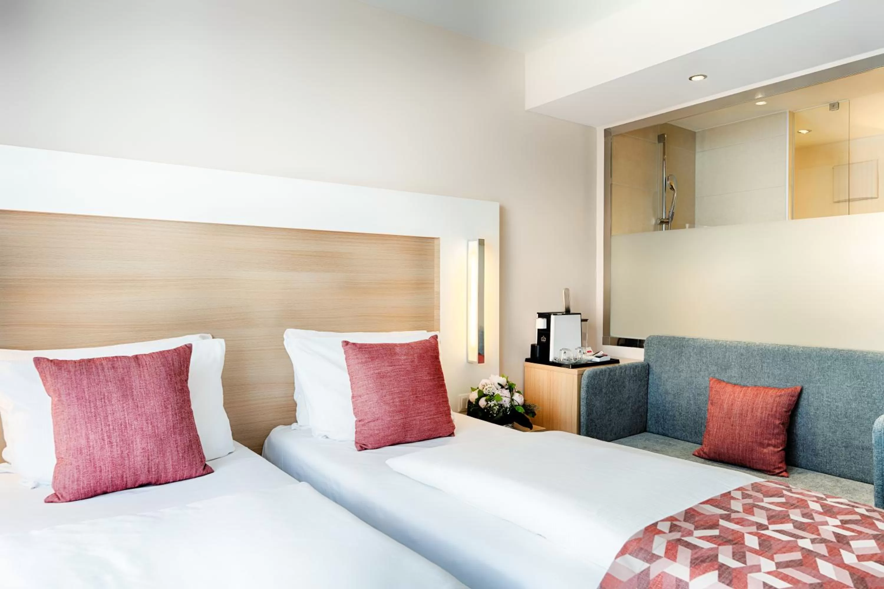 Bed in Best Western Plus Welcome Hotel Frankfurt