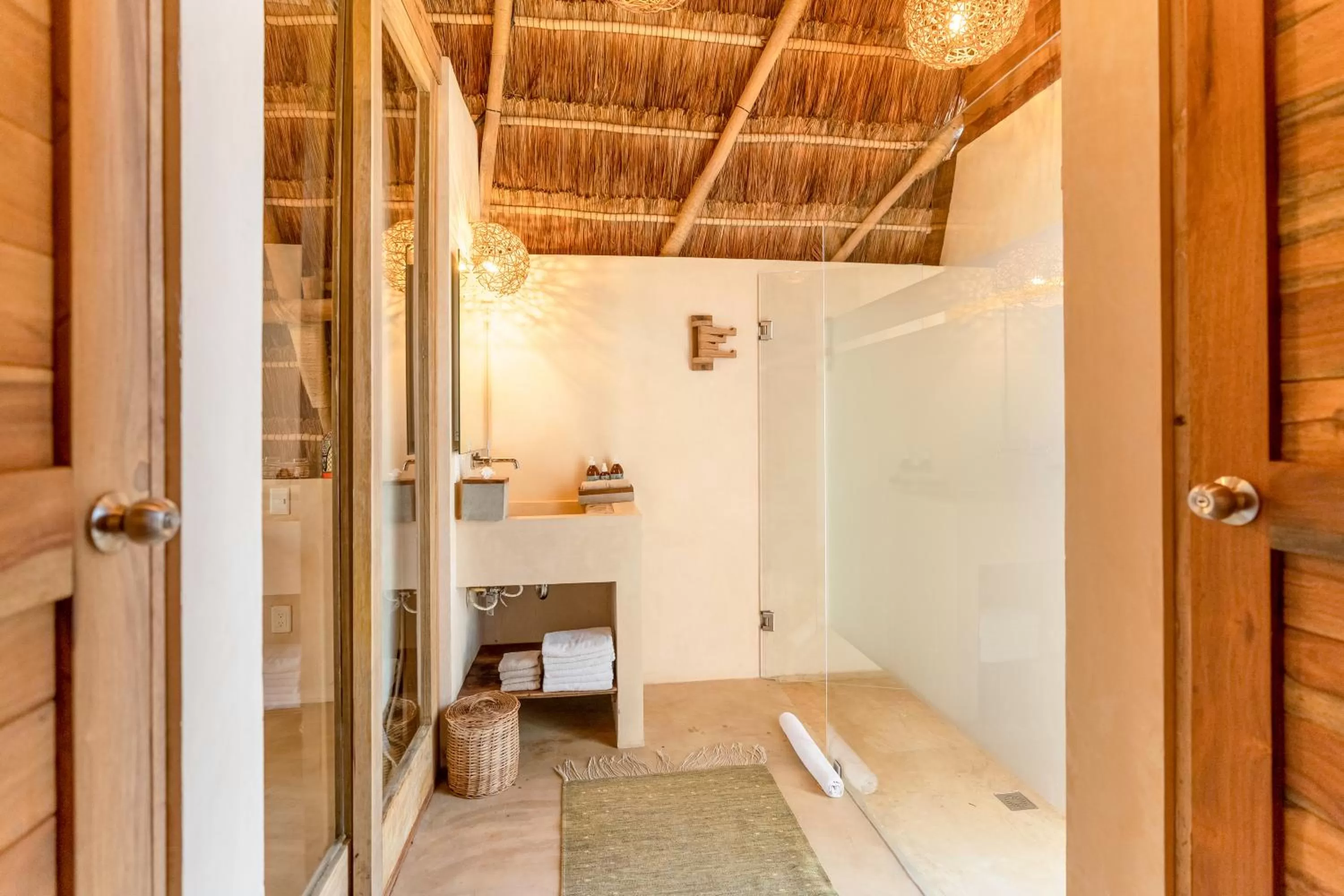 Bathroom in Ahau Tulum - Beachfront Hotel