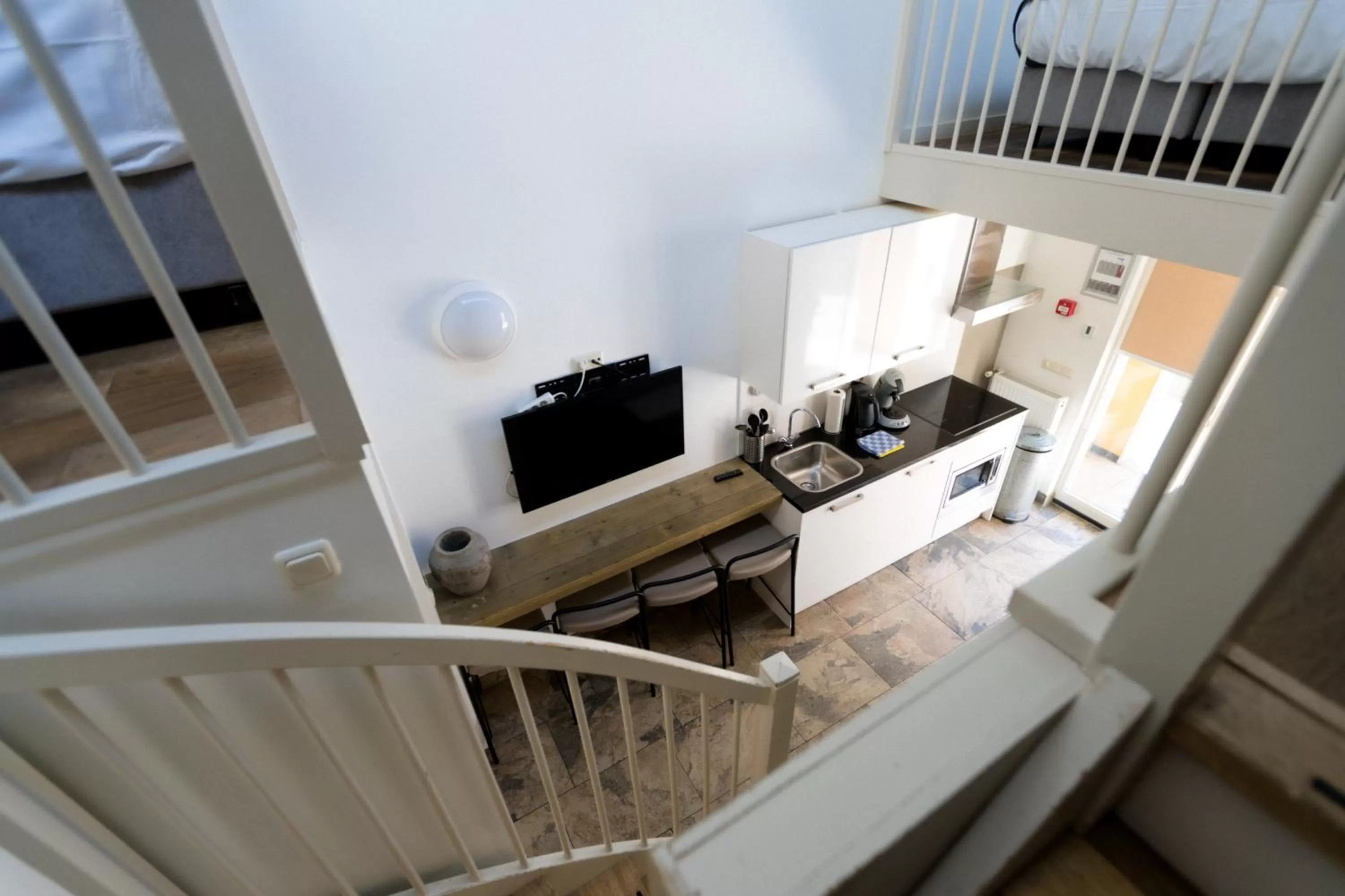 Living room in Plantage Garden Apartments