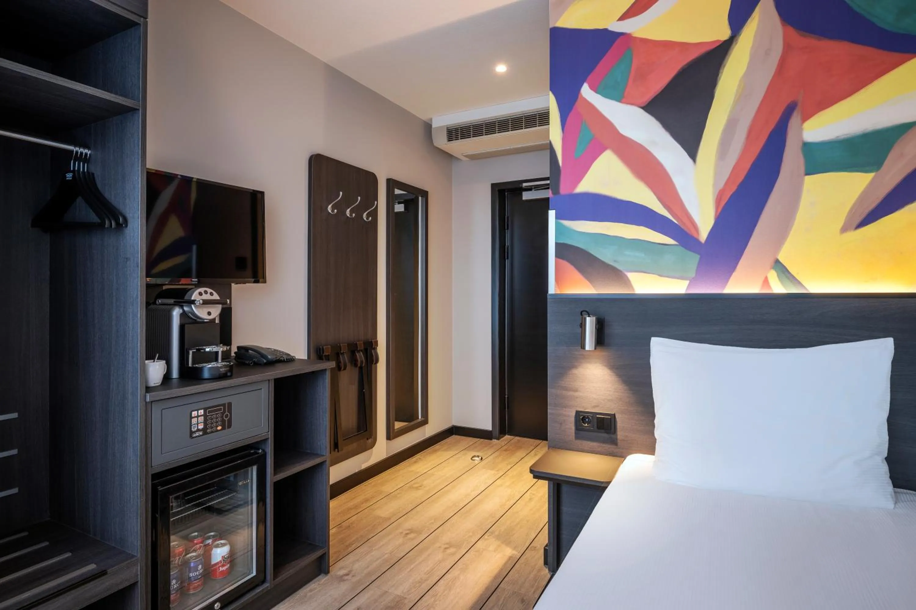 Bed in Thon Hotel Rotterdam City Centre