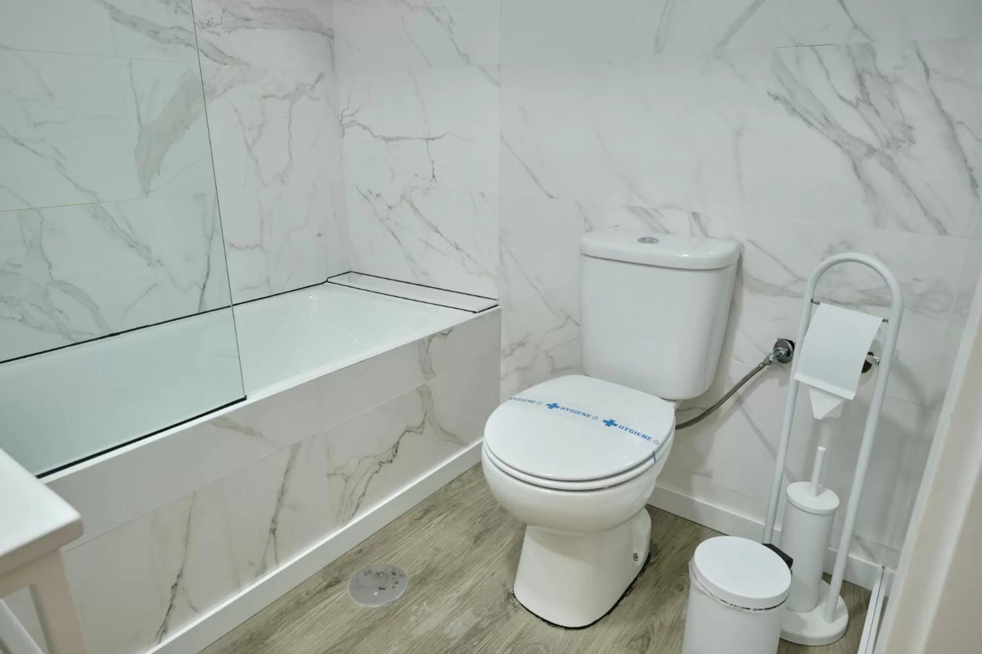 Bathroom in Patria Hotel