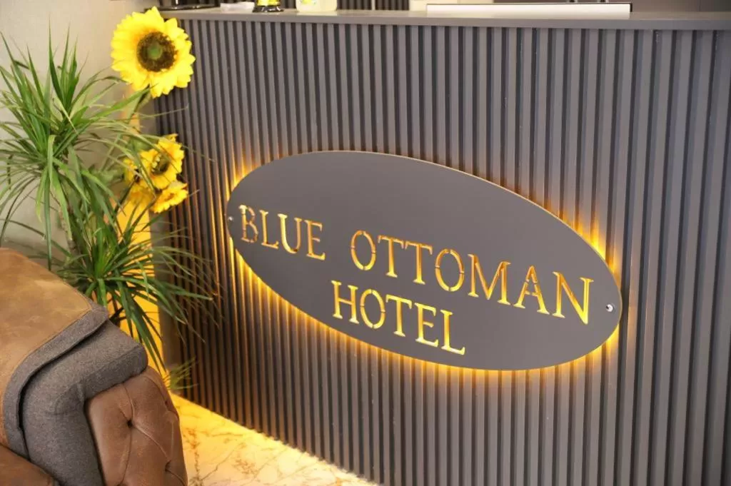 Logo/Certificate/Sign in Hotel Blue Ottoman