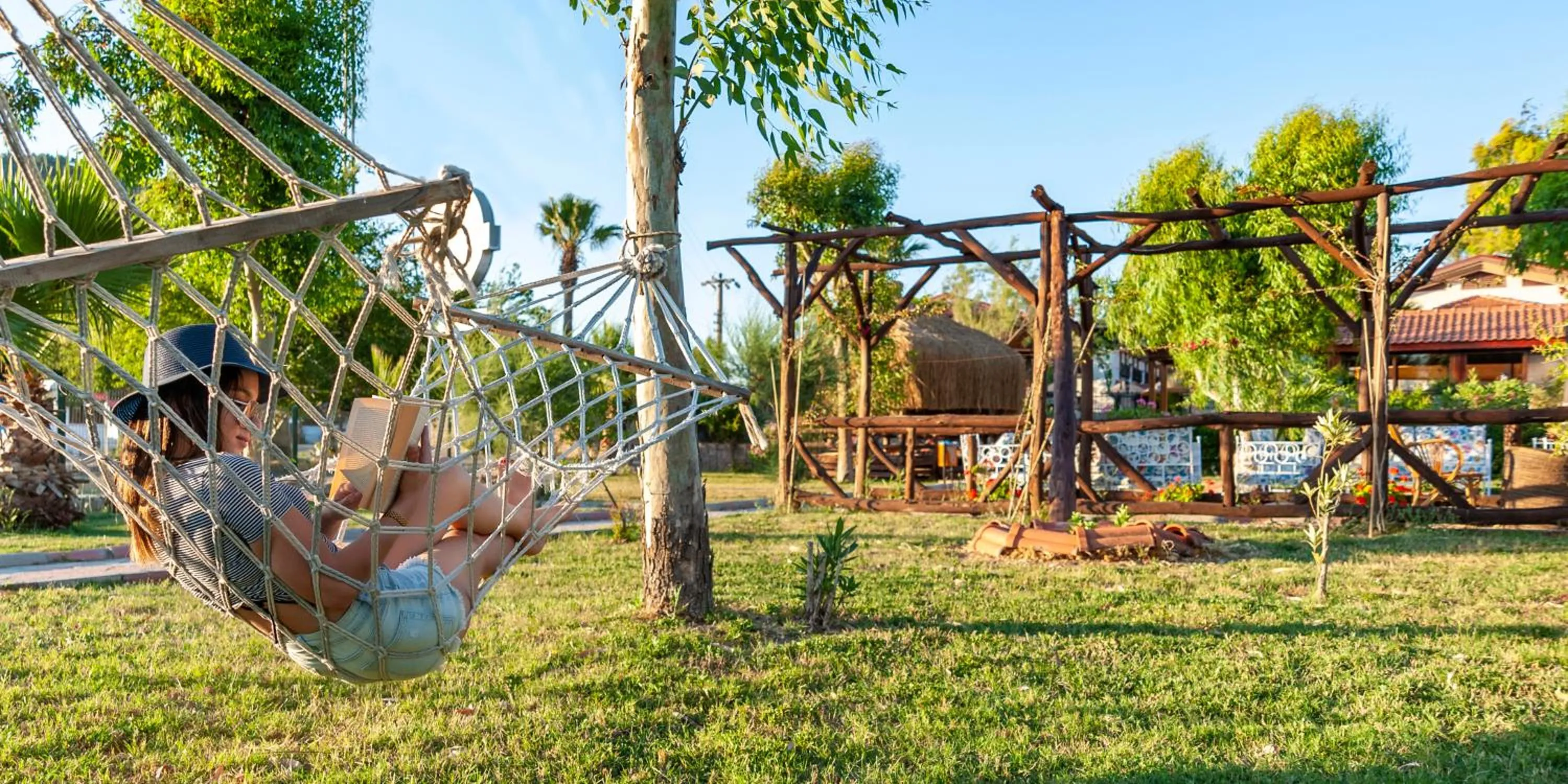 BBQ facilities in Portakal Hotel Dalyan