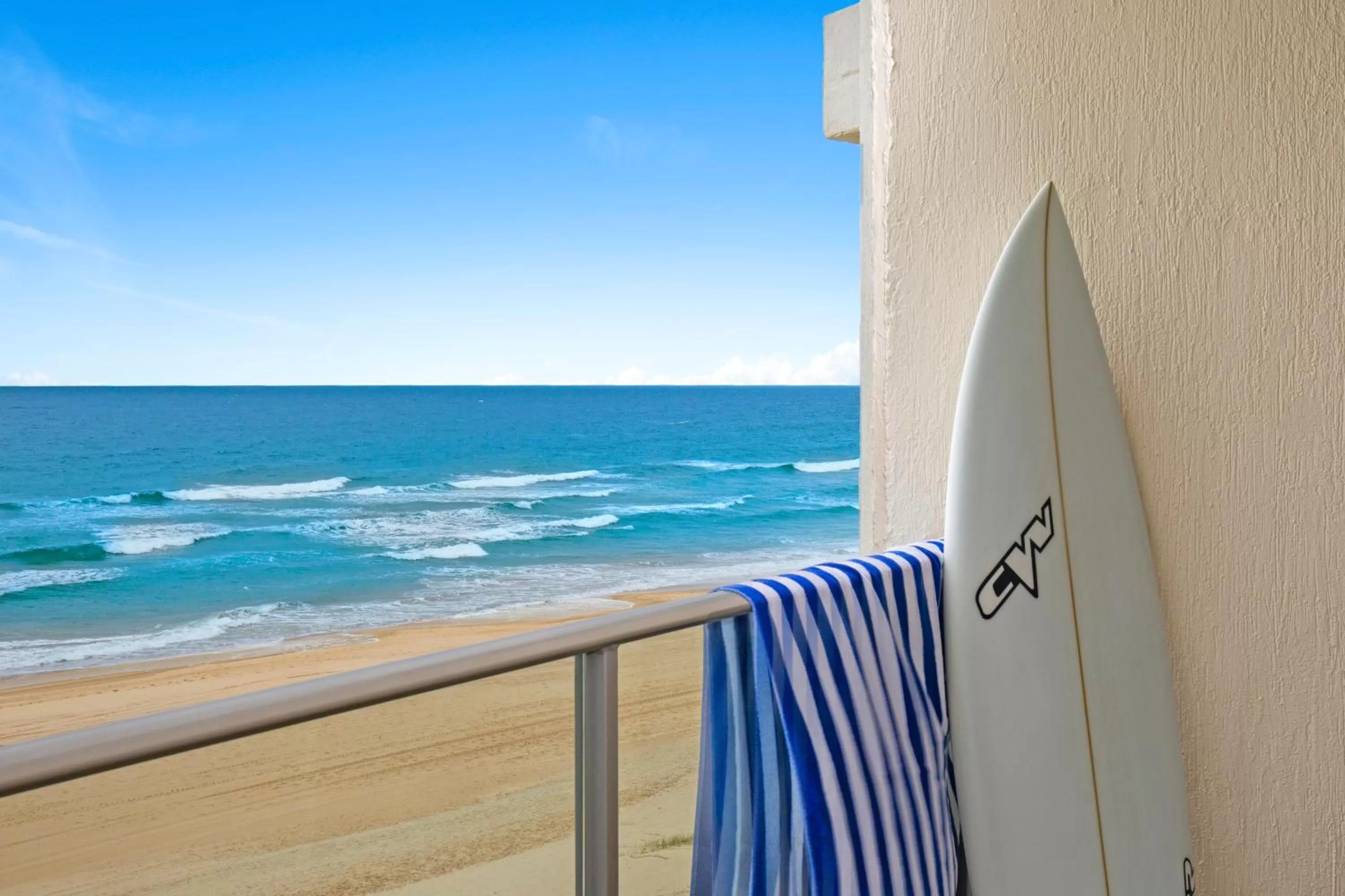 Balcony/Terrace in Foreshore Beachfront Apartments