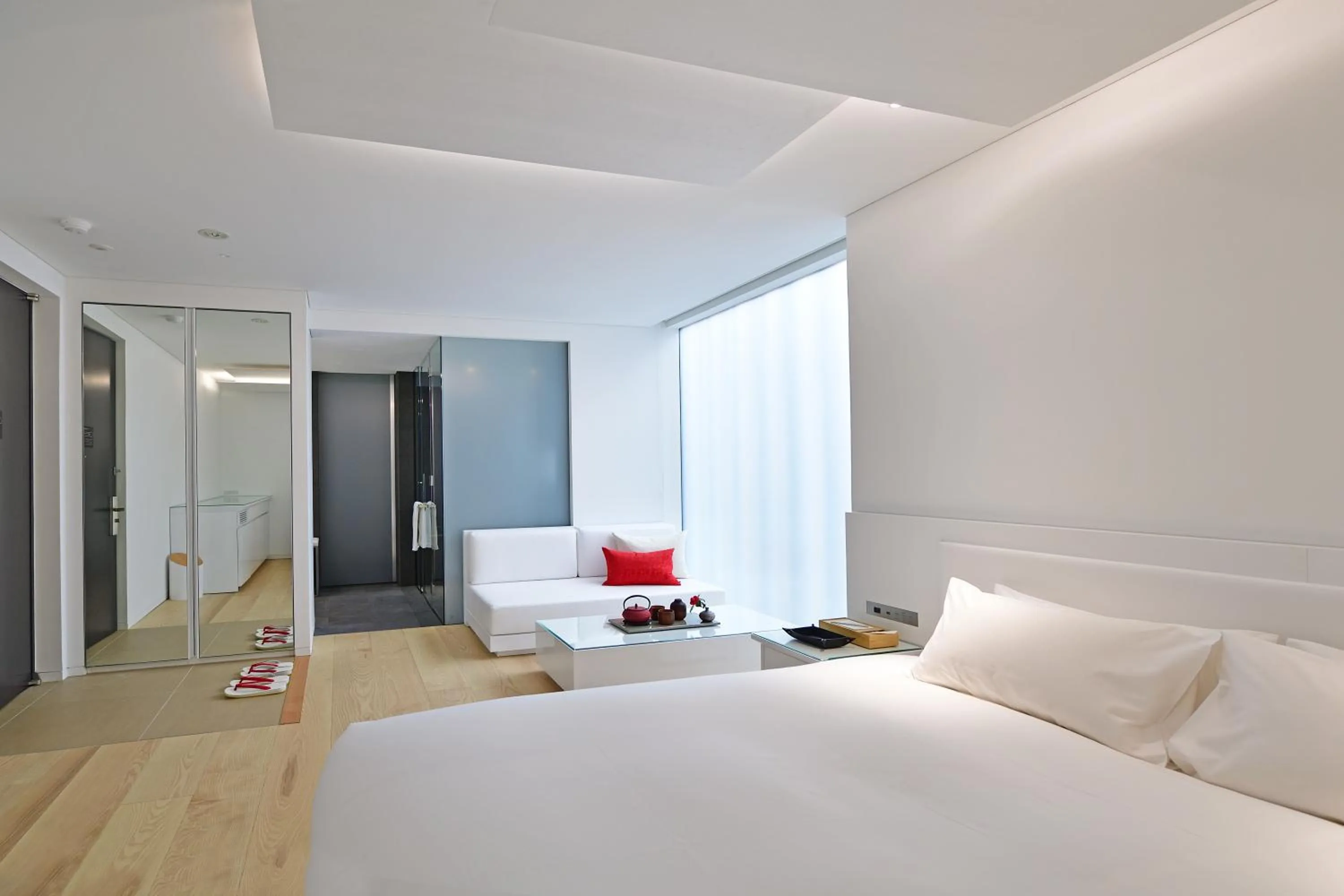 Photo of the whole room, Bed in MOGANA